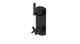 Emerson Two Handle Wall Mount Shower Trim with Classic Cross/Classic Lever Handles in Oil Rubbed Bronze