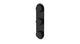 Foundry Three Handle Wall Mount Shower Trim with Barrel Knob Handles in Oil Rubbed Bronze