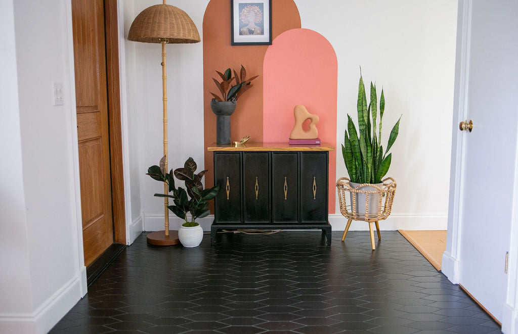 Picket Original Ceramic Tile in Raven Matte