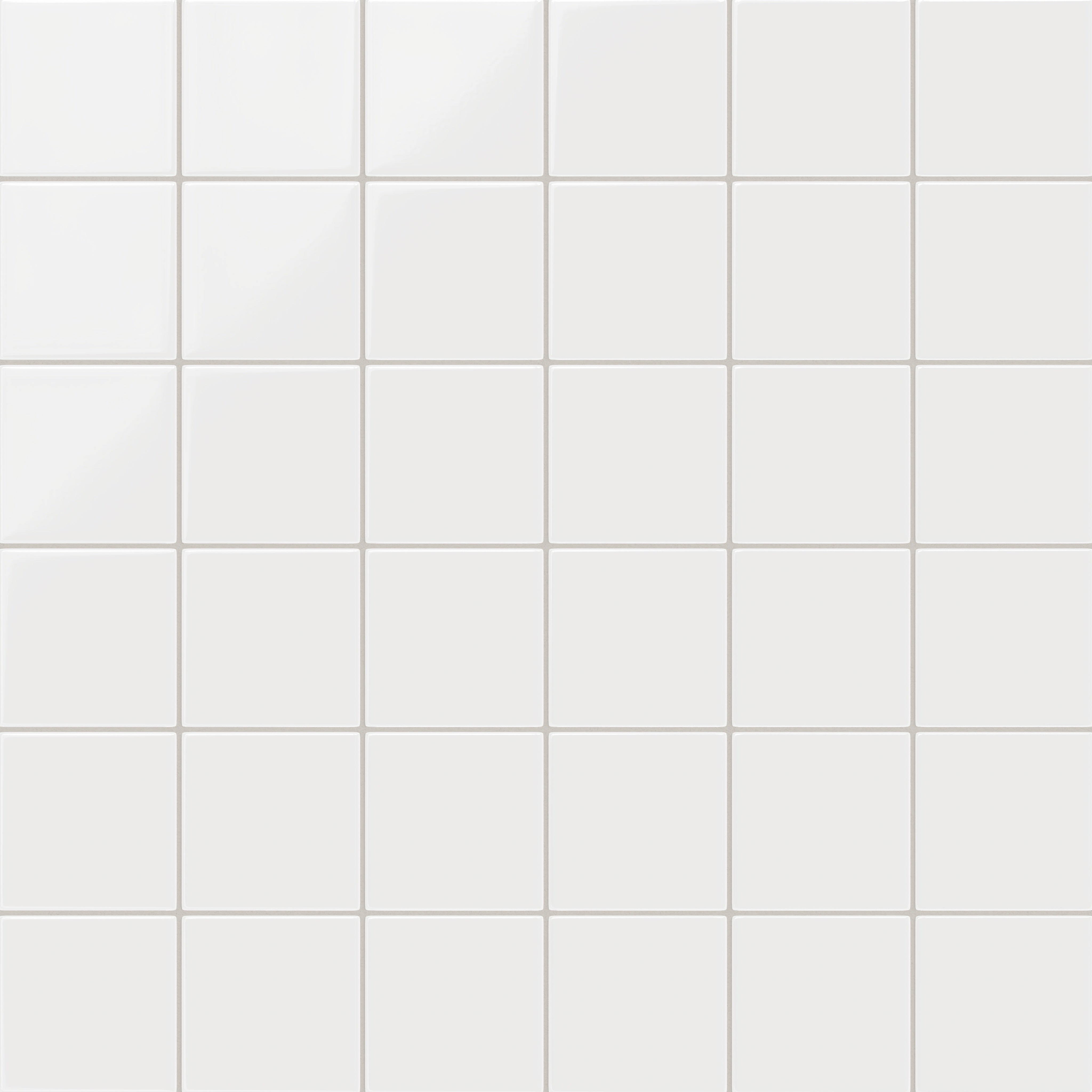 6x6 Original Ceramic Tile in Calcite Gloss