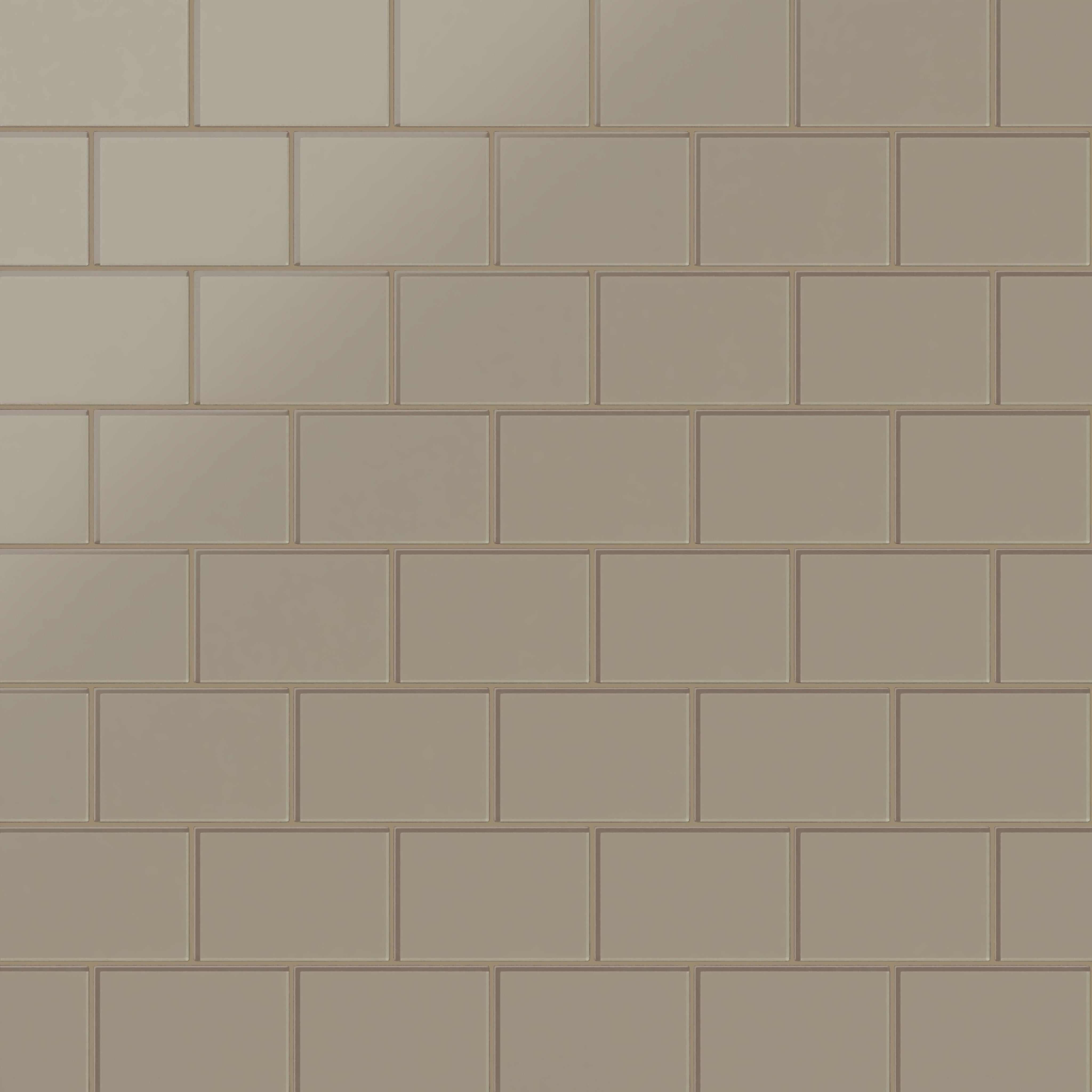 4x6 Glass Tile in Quail Matte