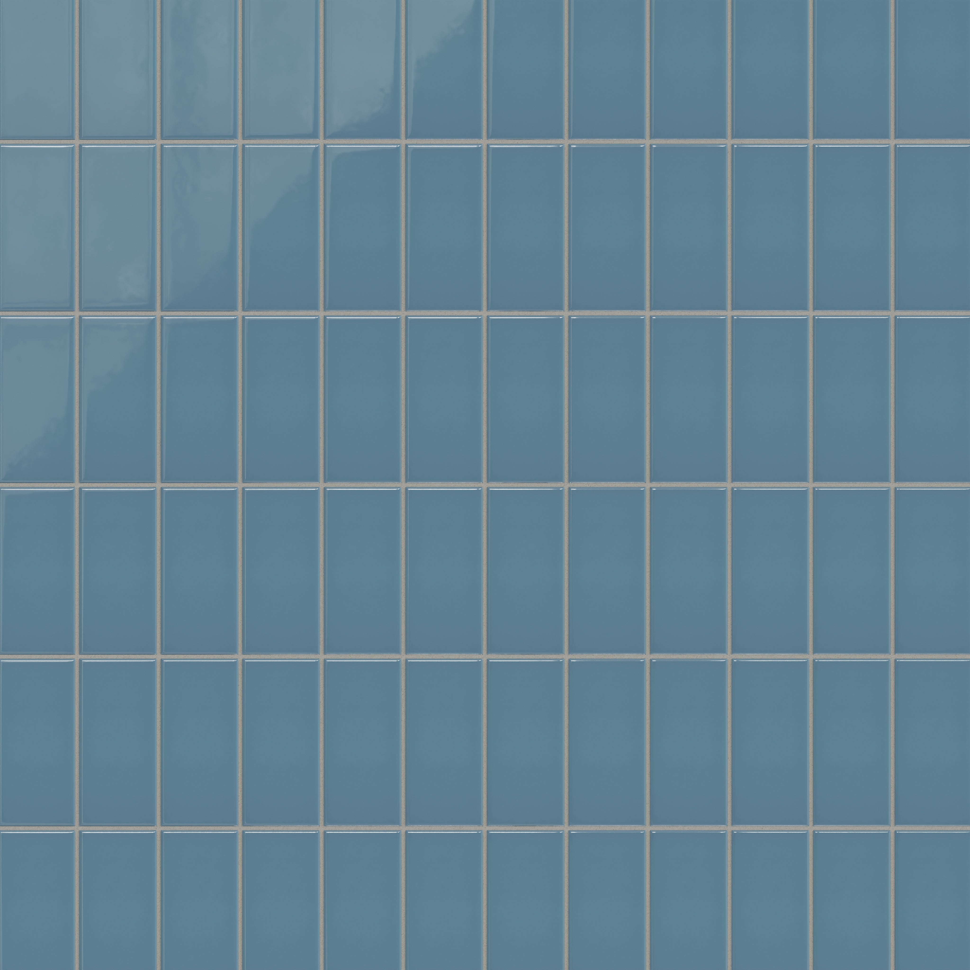 3x6 Natural Press Ceramic Tile in Azurite Gloss