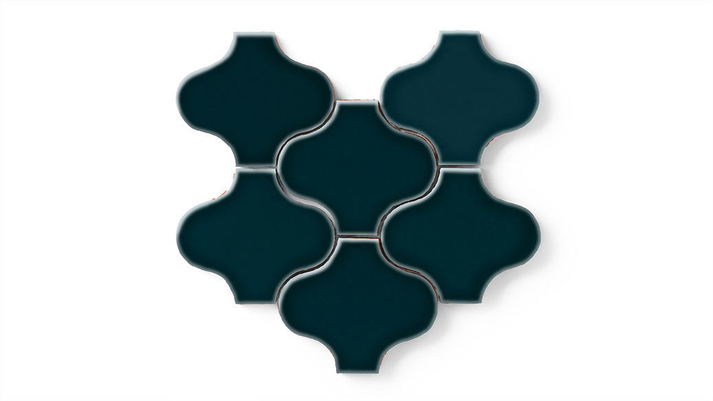 Paseo Original Ceramic Tile in Caspian Sea Gloss