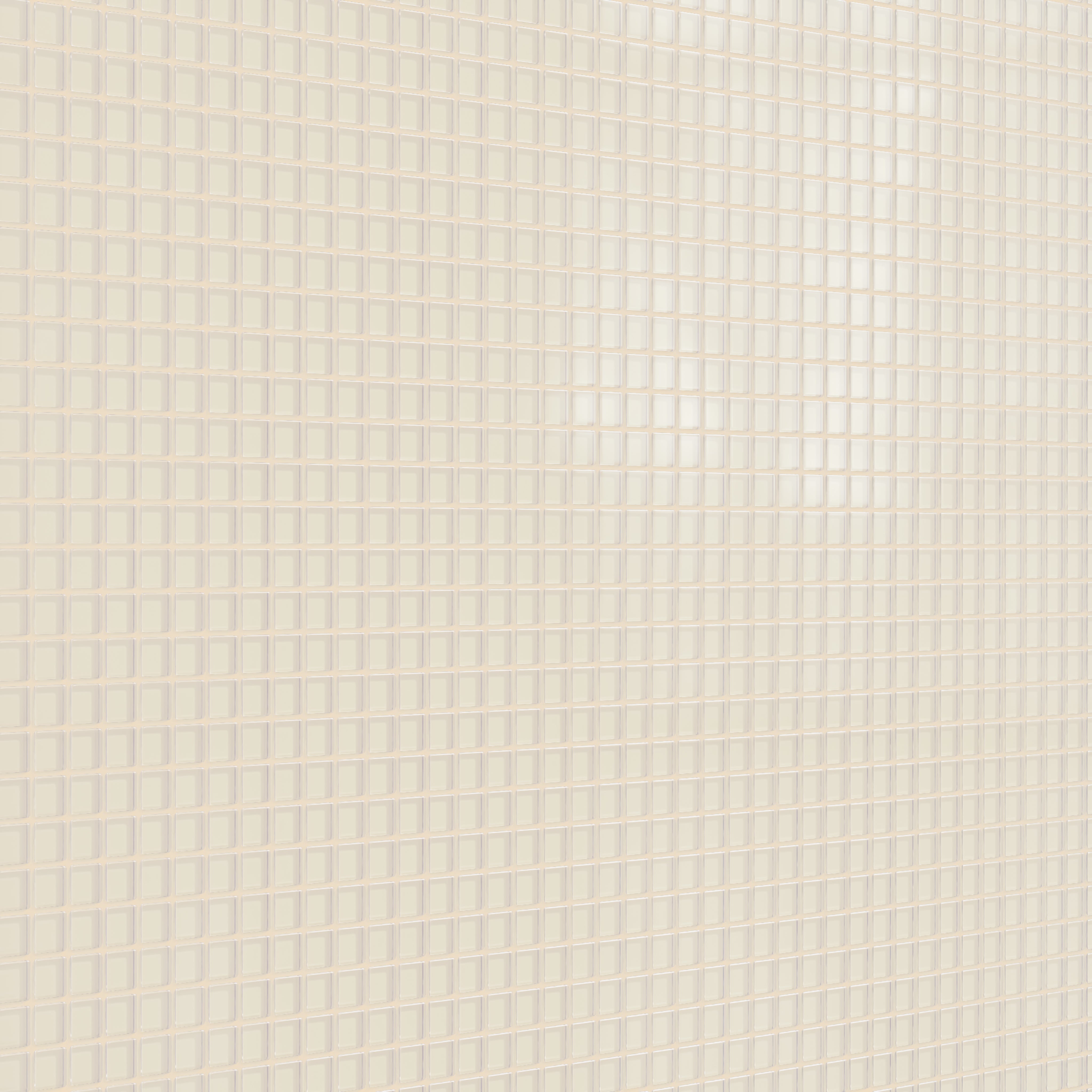 1x1 Straight Set Sheeted Glass Mosaic Tile in Sparrow Matte