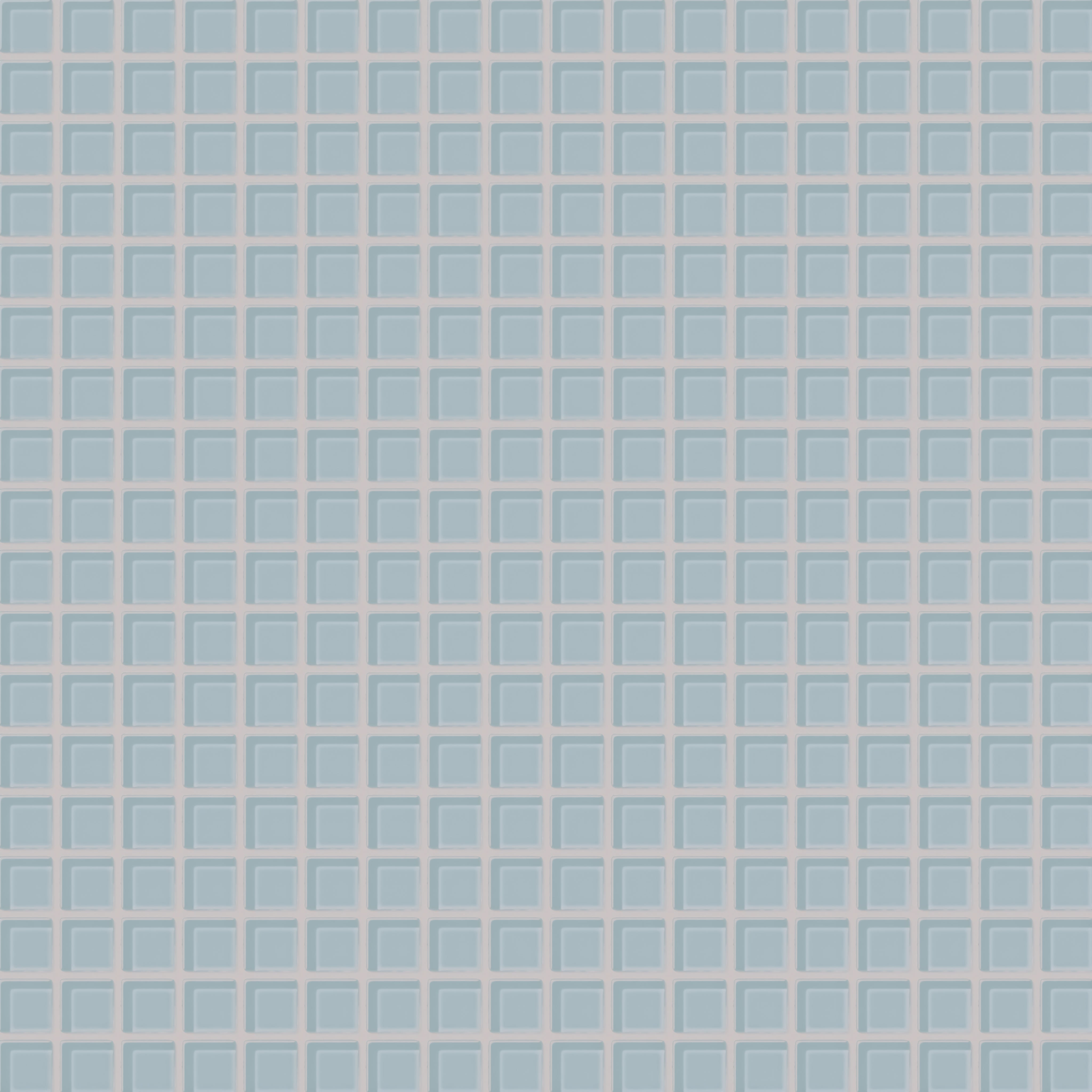 1x1 Straight Set Sheeted Glass Mosaic Tile in Partridge Gloss