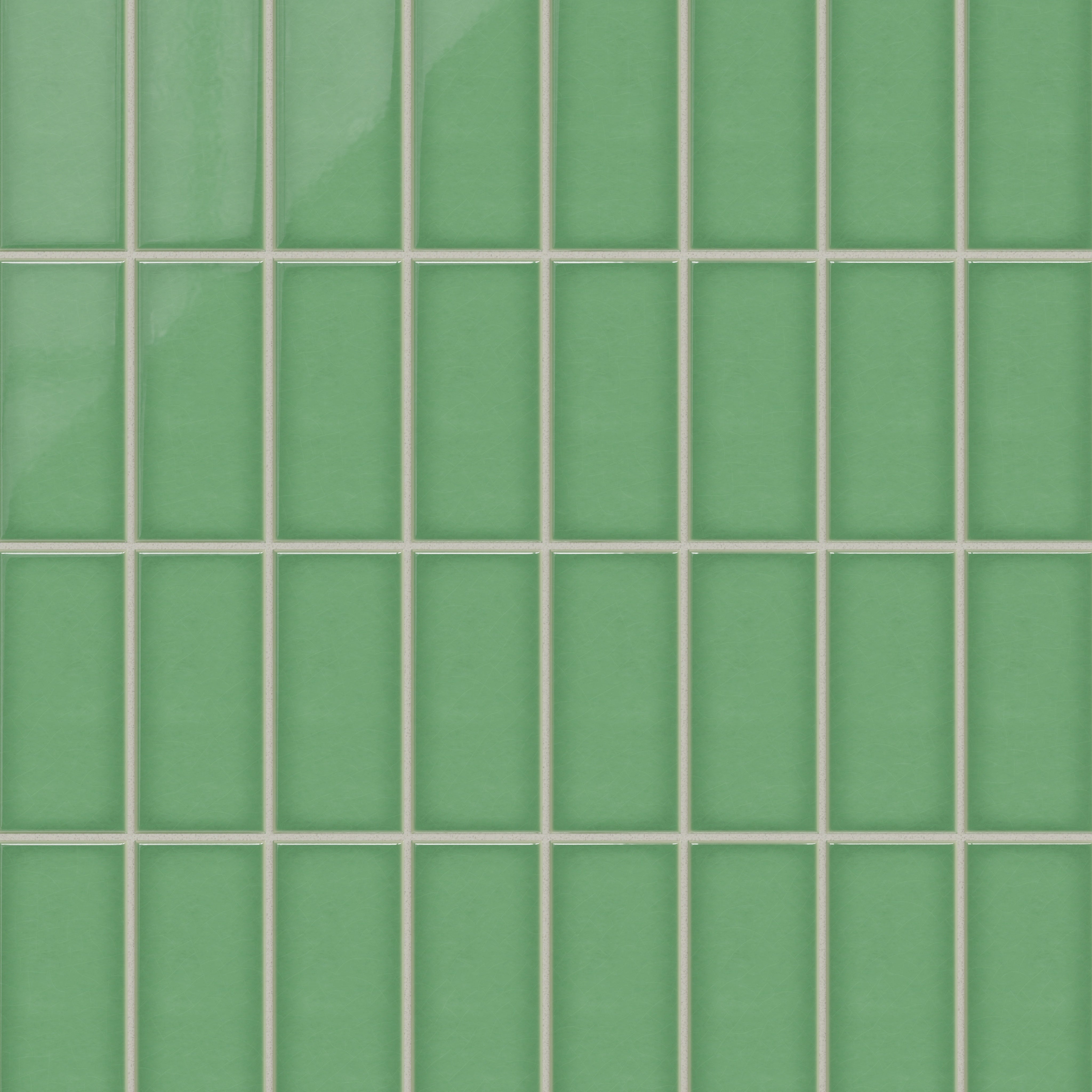 3x6 Original Ceramic Tile in Sea Green Gloss