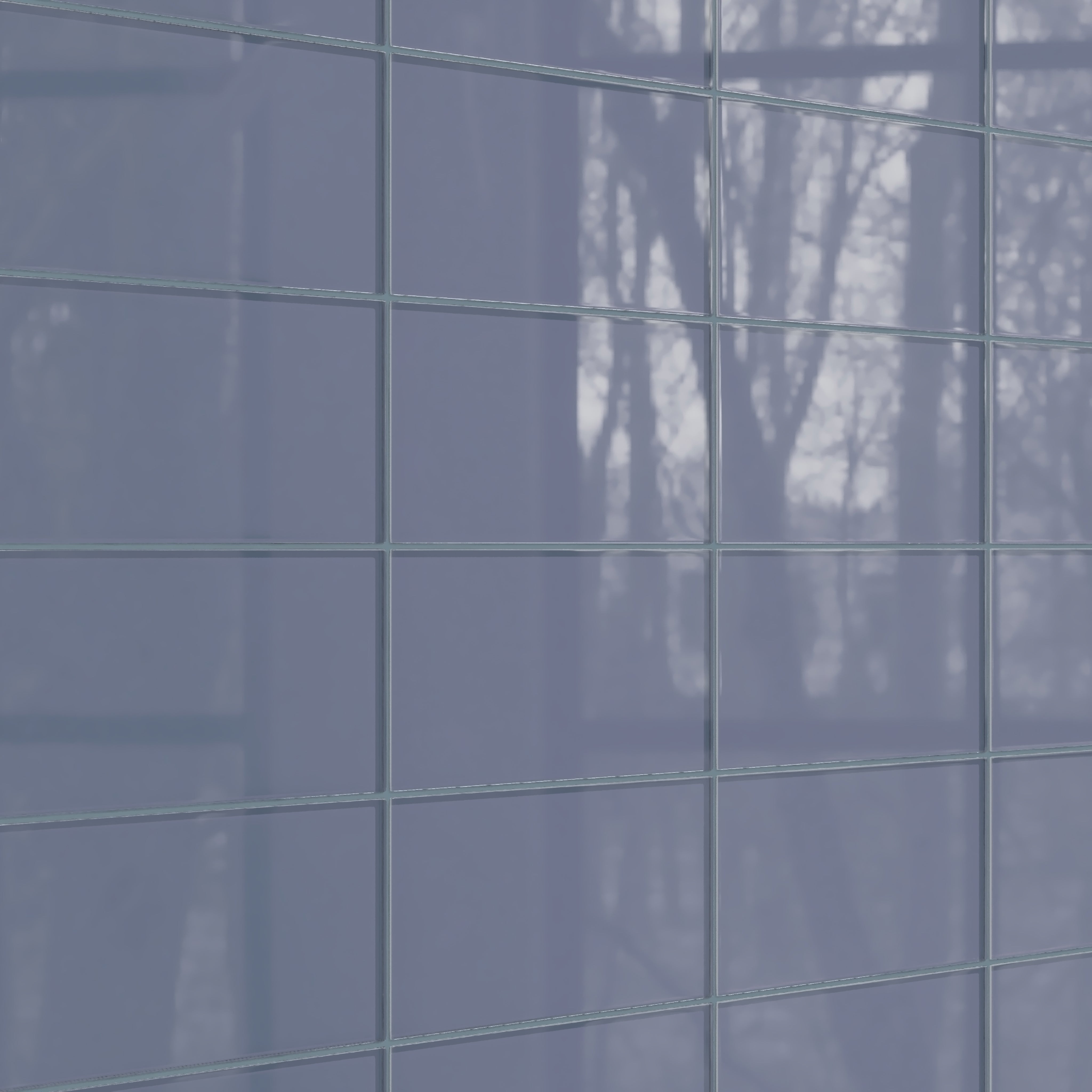 6x12 Glass Tile in Nuthatch Gloss
