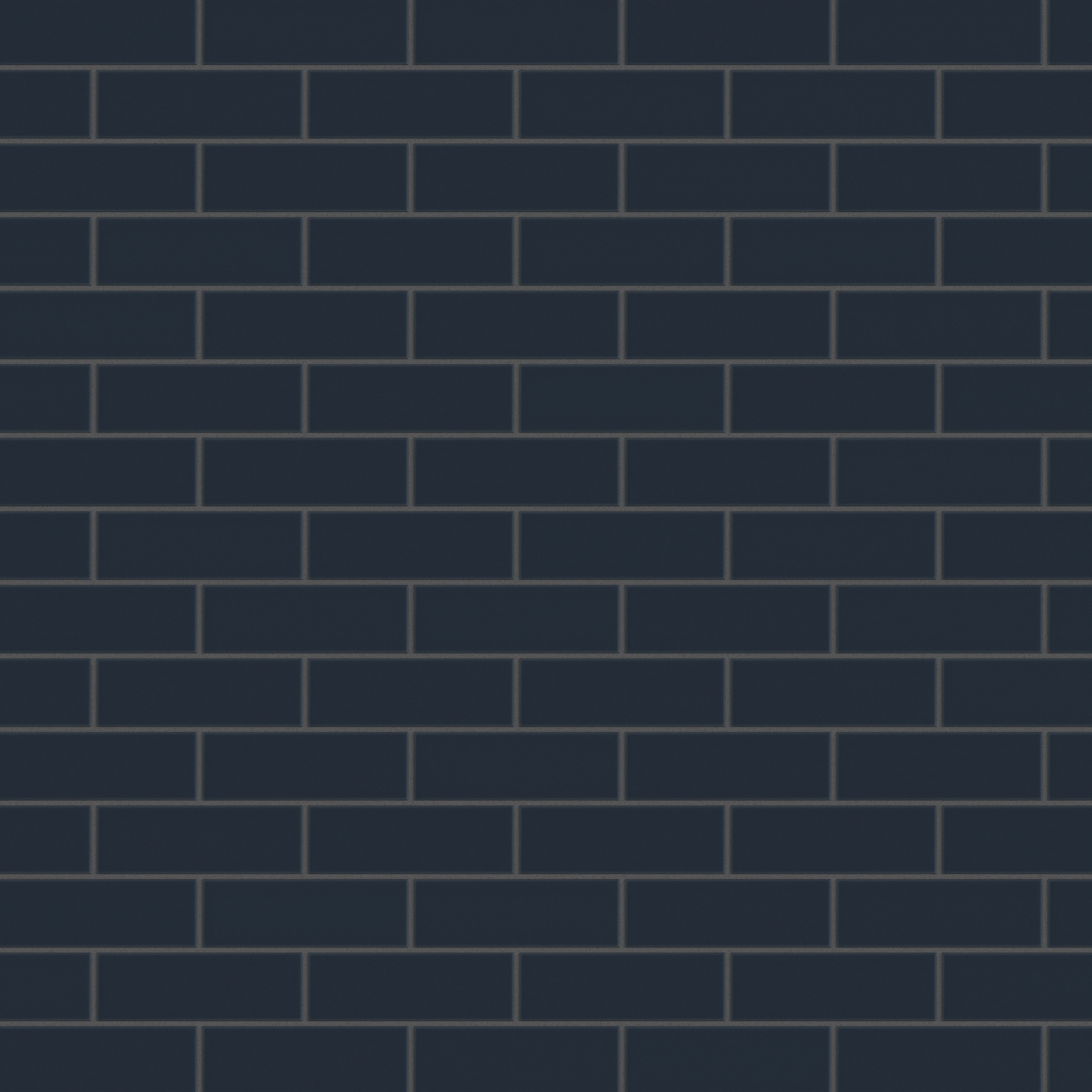 2x6 Original Ceramic Tile in Navy Blue Matte
