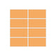 2x4 Straight Set Sheeted Original Ceramic Mosaic Tile in Koi Matte