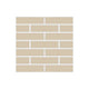 1x4 Half Offset Sheeted Original Ceramic Mosaic Tile in Dolomite Gloss