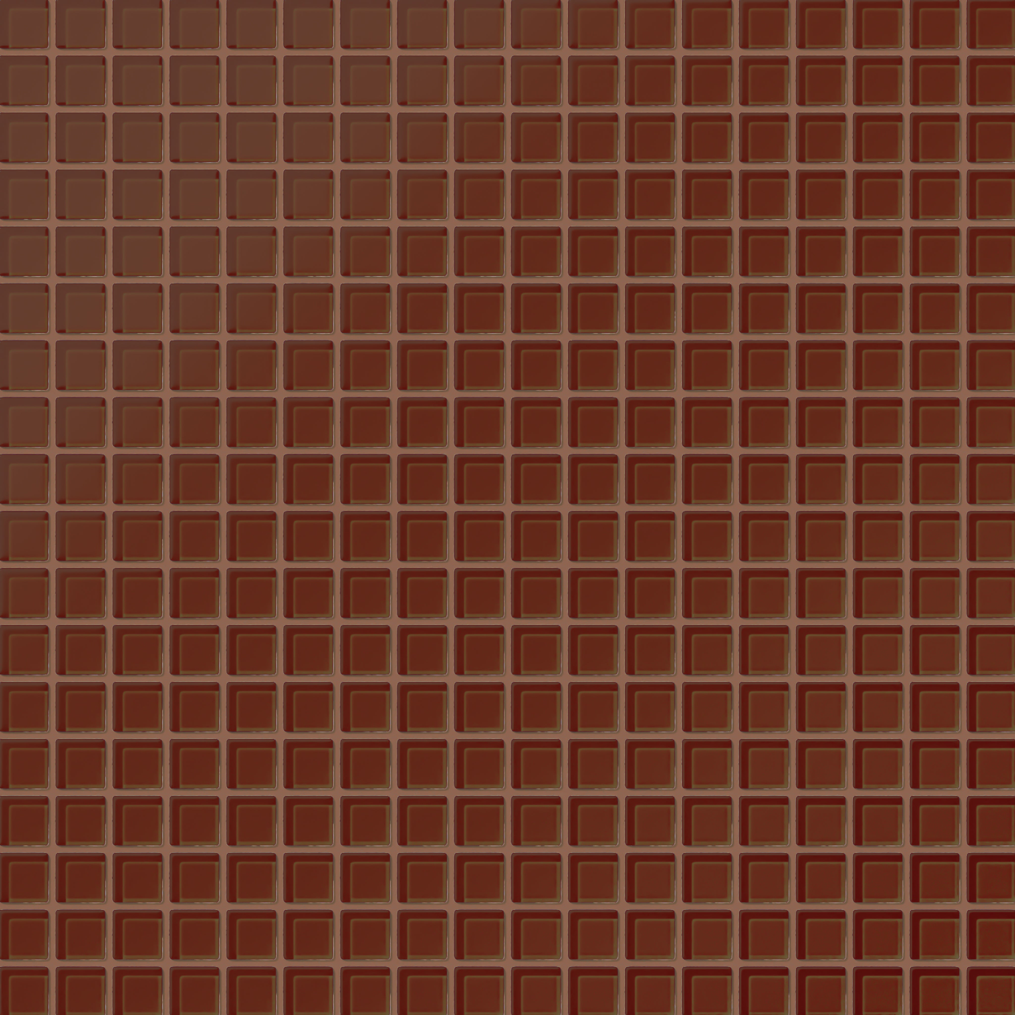 1x1 Straight Set Sheeted Glass Mosaic Tile in Pheasant Matte