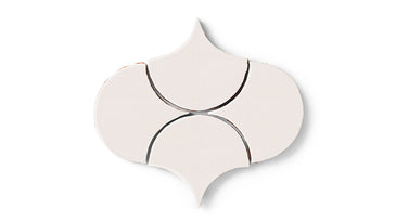 Ogee Drop Original Ceramic Tile in Feldspar Gloss