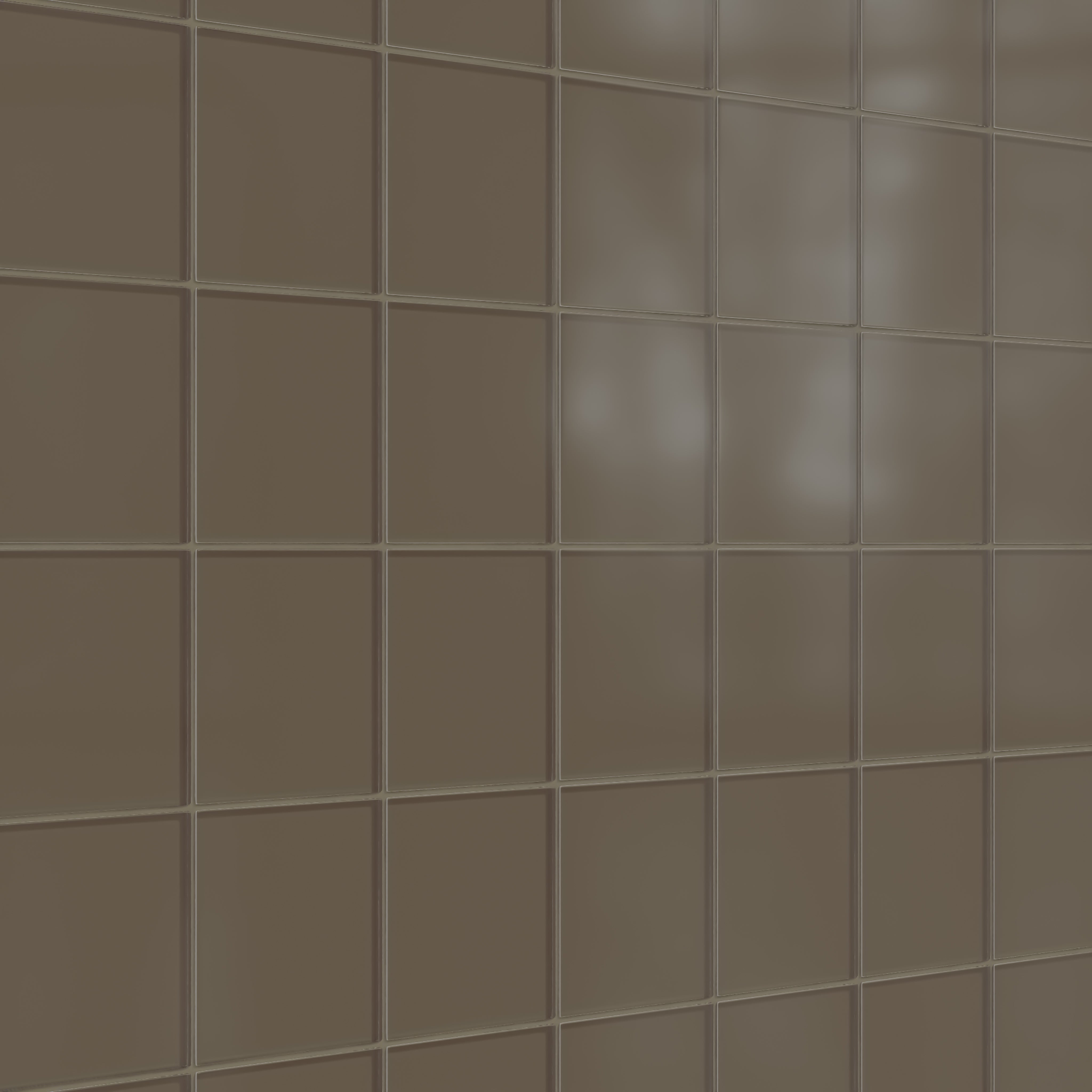 6x6 Glass Tile in Albatross Matte
