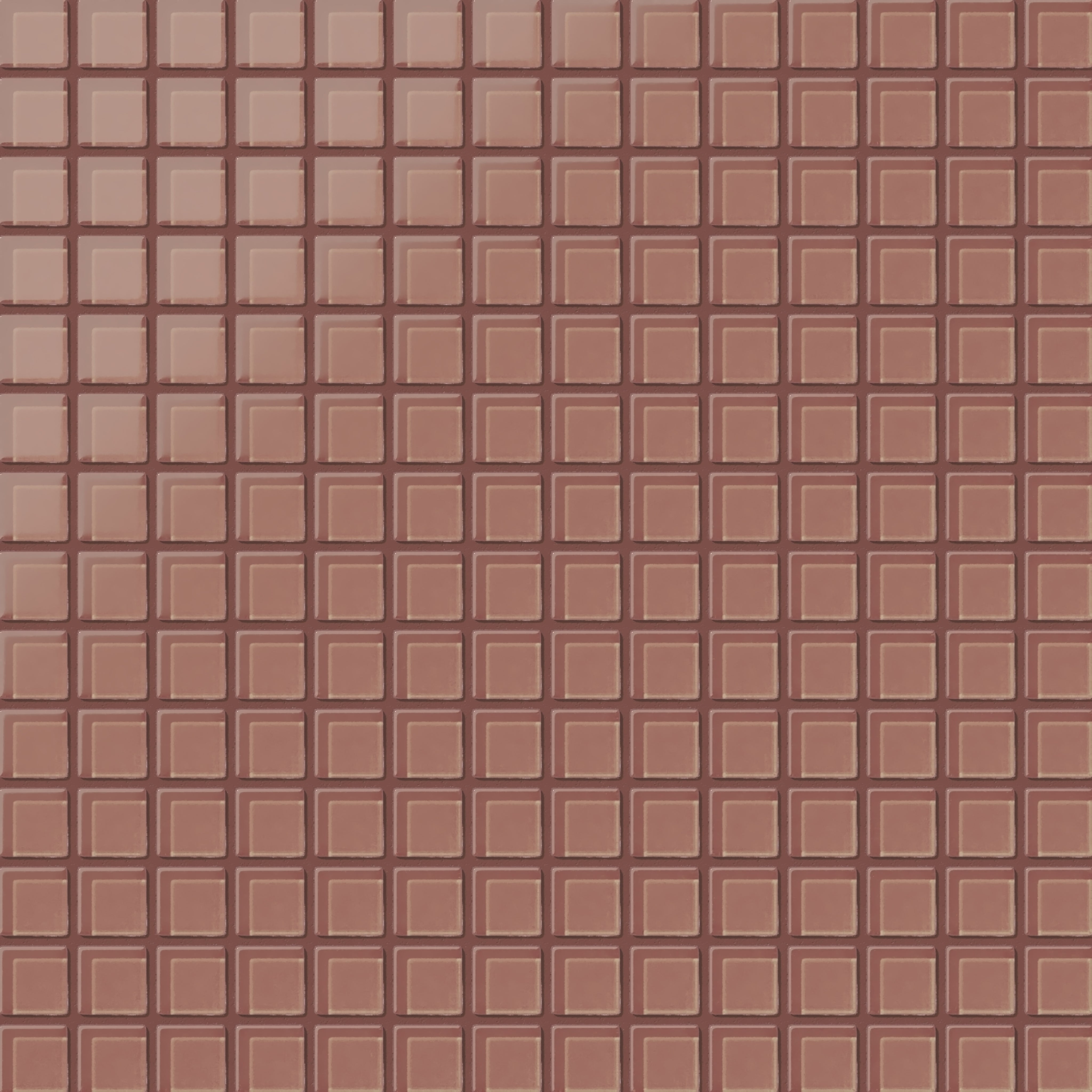 1x1 Straight Set Sheeted Glass Mosaic Tile in Flicker Matte