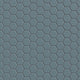 1" Hexagon Sheeted Original Ceramic Mosaic Tile in Nautical Matte