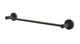Flatiron Round Towel Bar 18" in Blackened Nickel