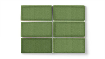 4x8 Original Ceramic Tile in Kelp Gloss
