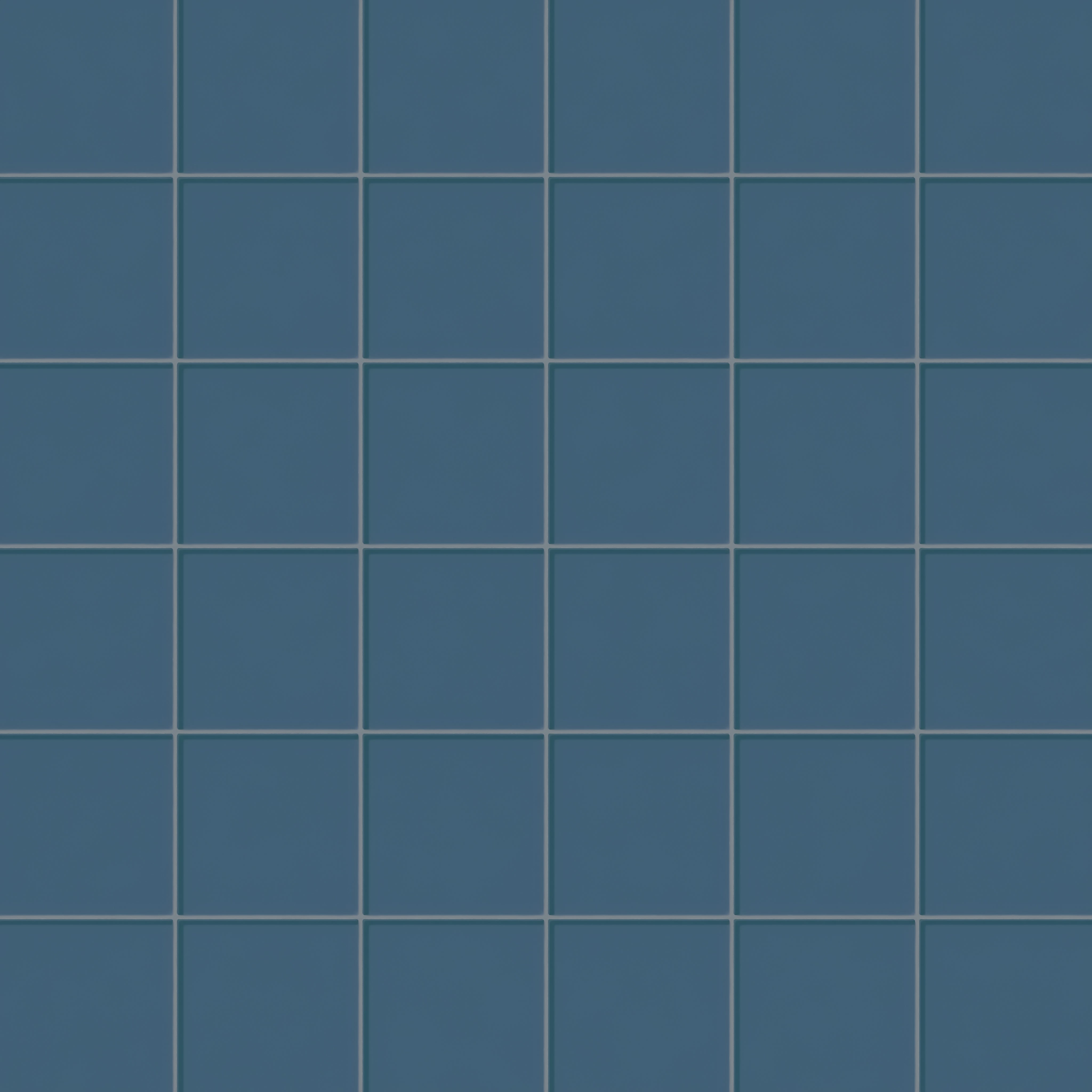 6x6 Glass Tile in Blue Jay Gloss