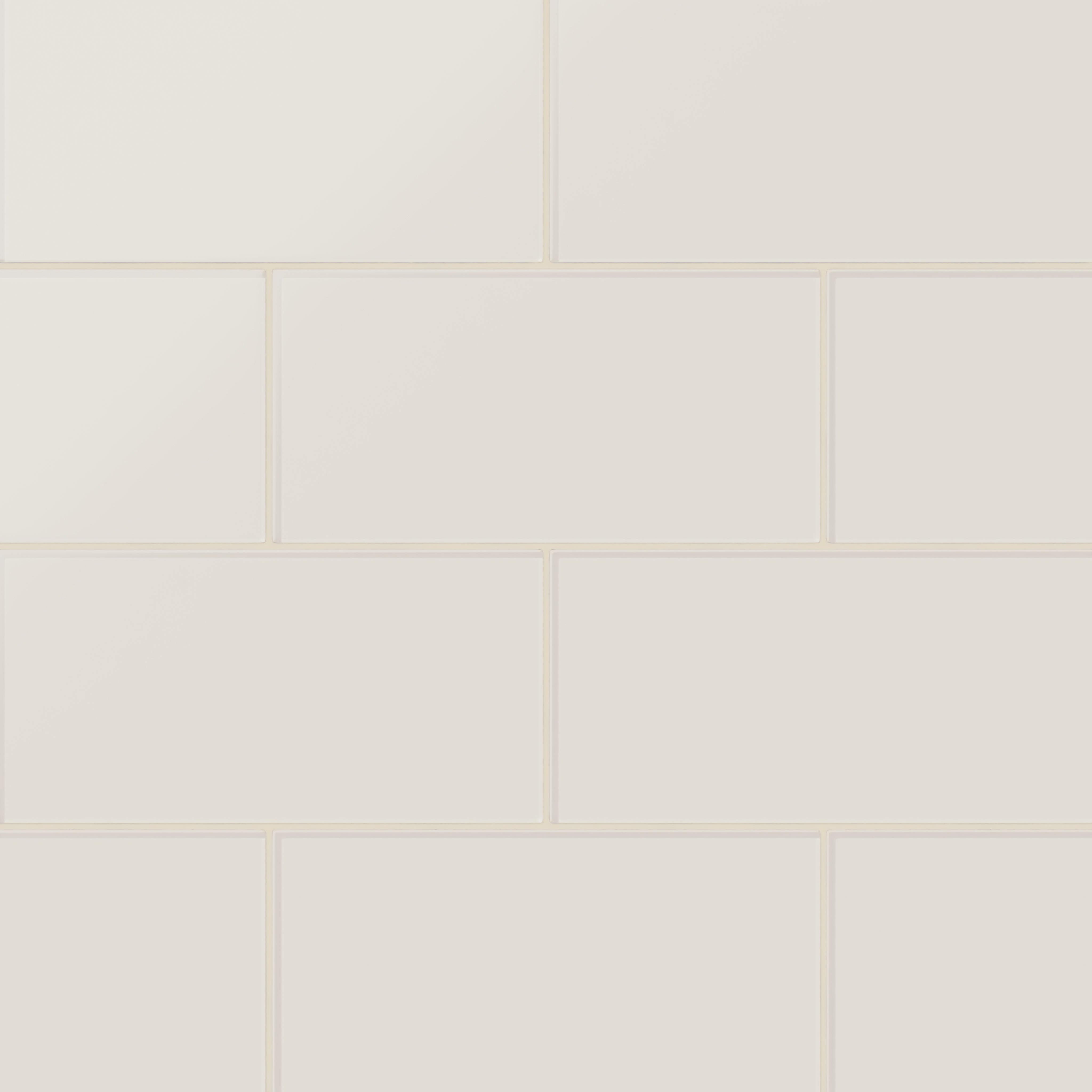 6x12 Glass Tile in Dove Matte
