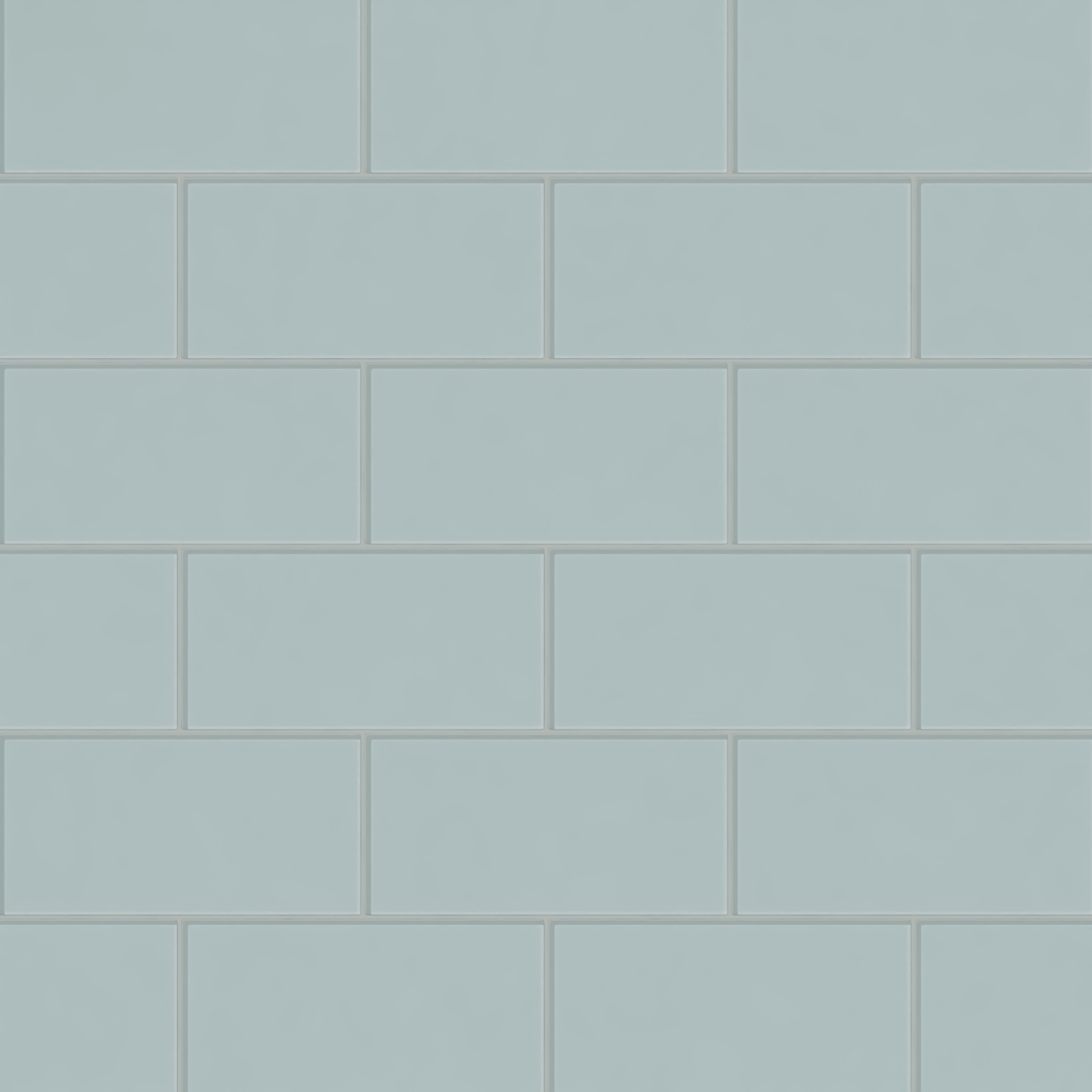 6x12 Glass Tile in Great Blue Heron Gloss