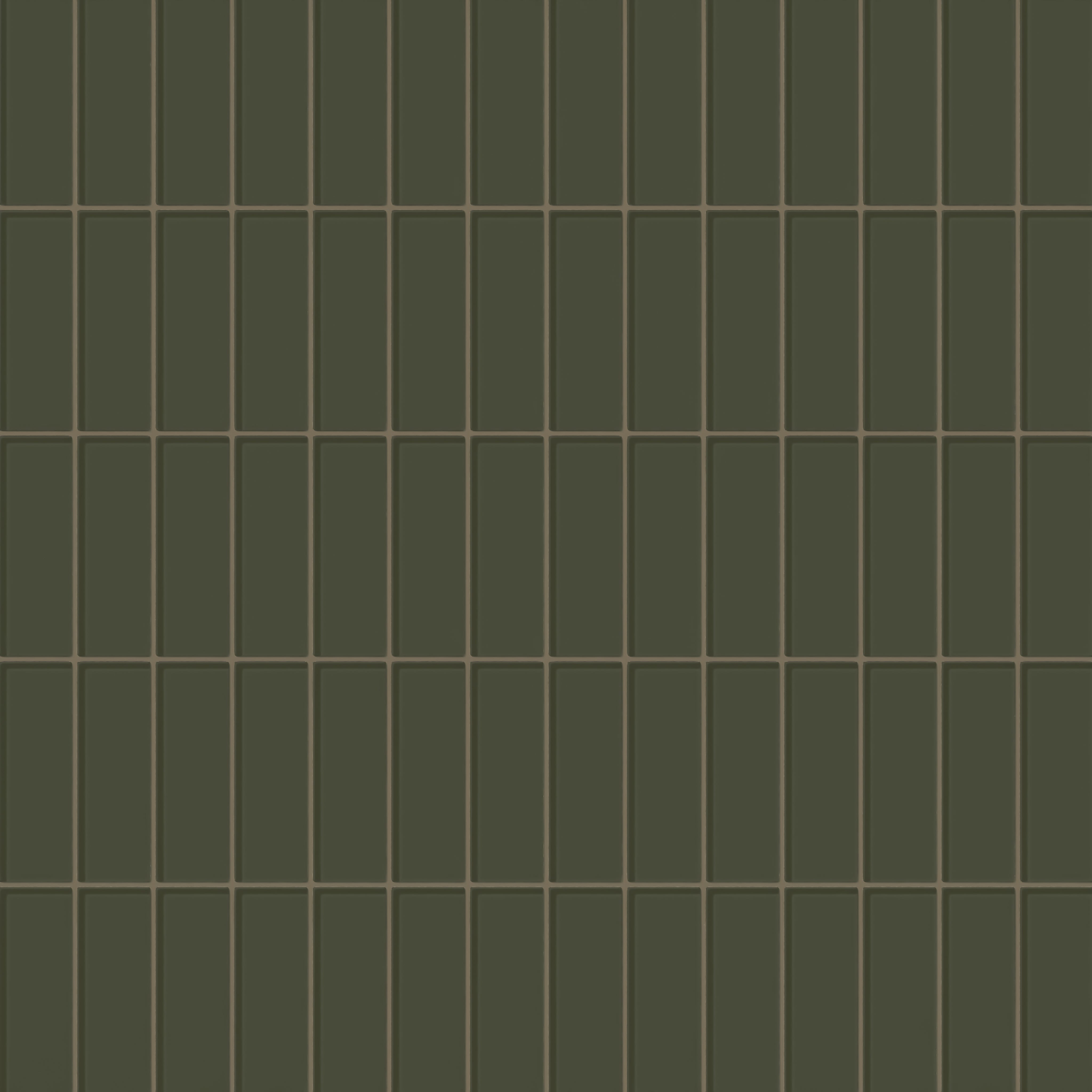 2x6 Glass Tile in Roadrunner Gloss