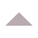 6" Triangle Original Ceramic Tile in Dust Storm Matte