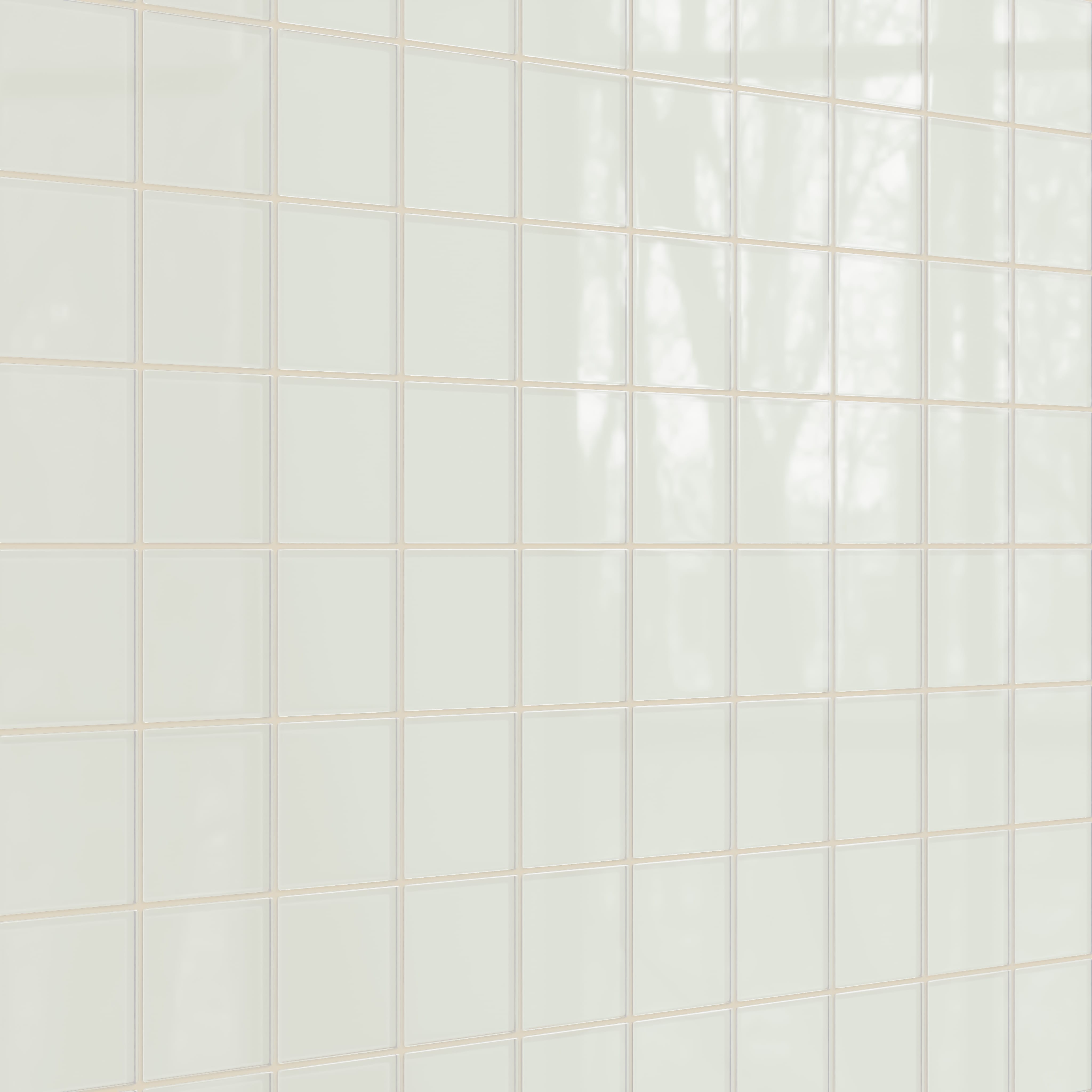 Quick Ship 4x4 Glass Tile in Flycatcher Gloss