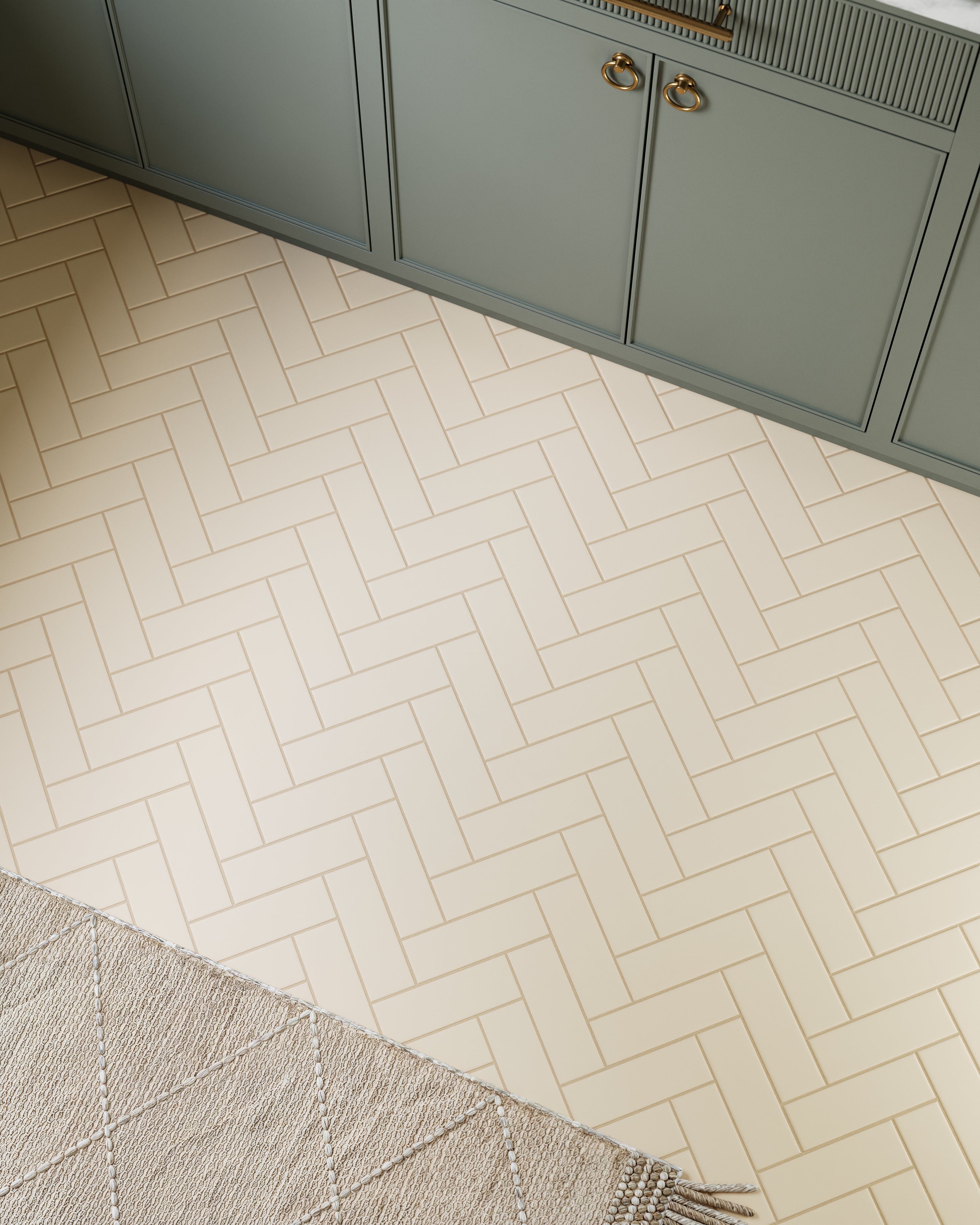 2x6 Original Ceramic Tile in Ivory Matte