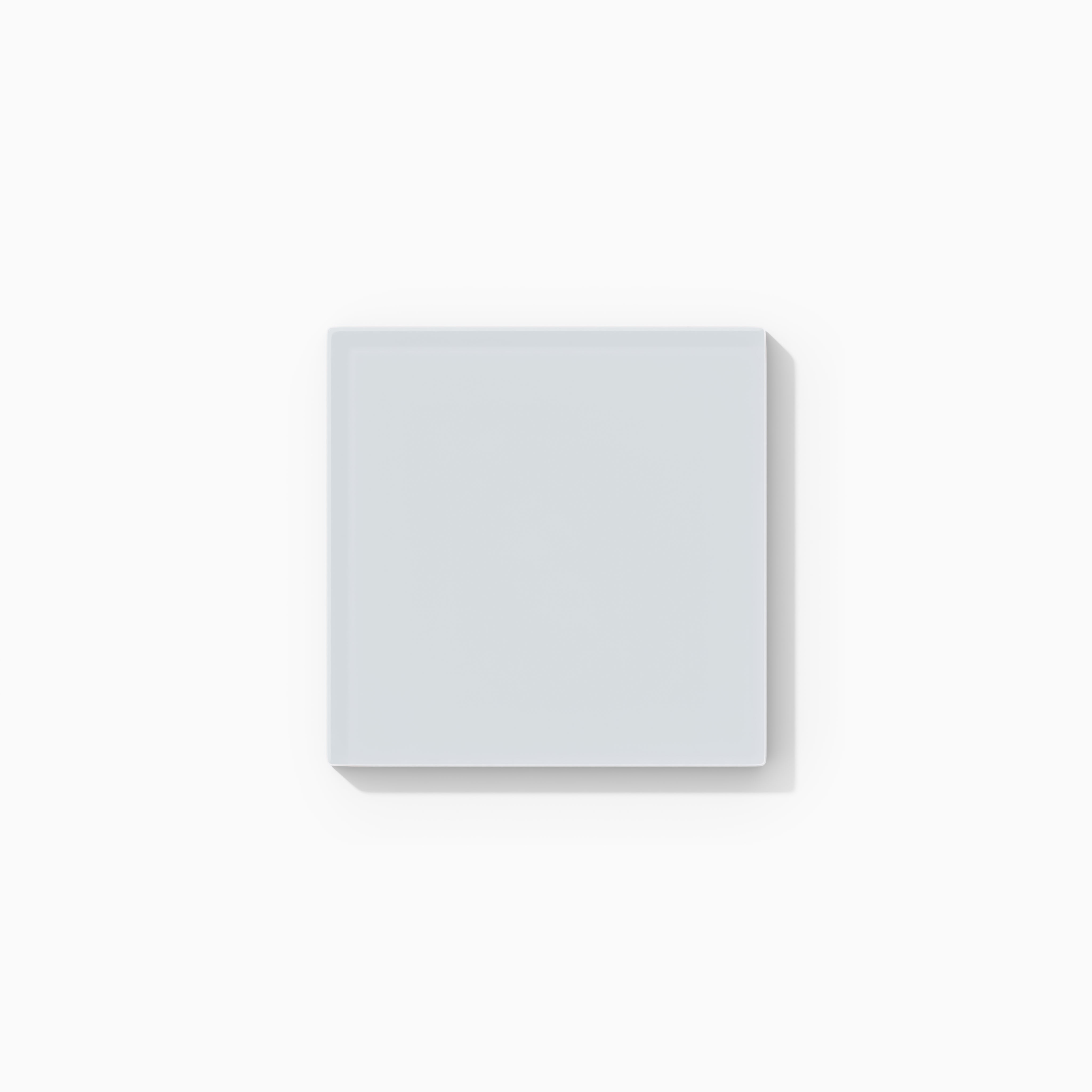 4x4 Glass Tile in Snowy Owl Gloss
