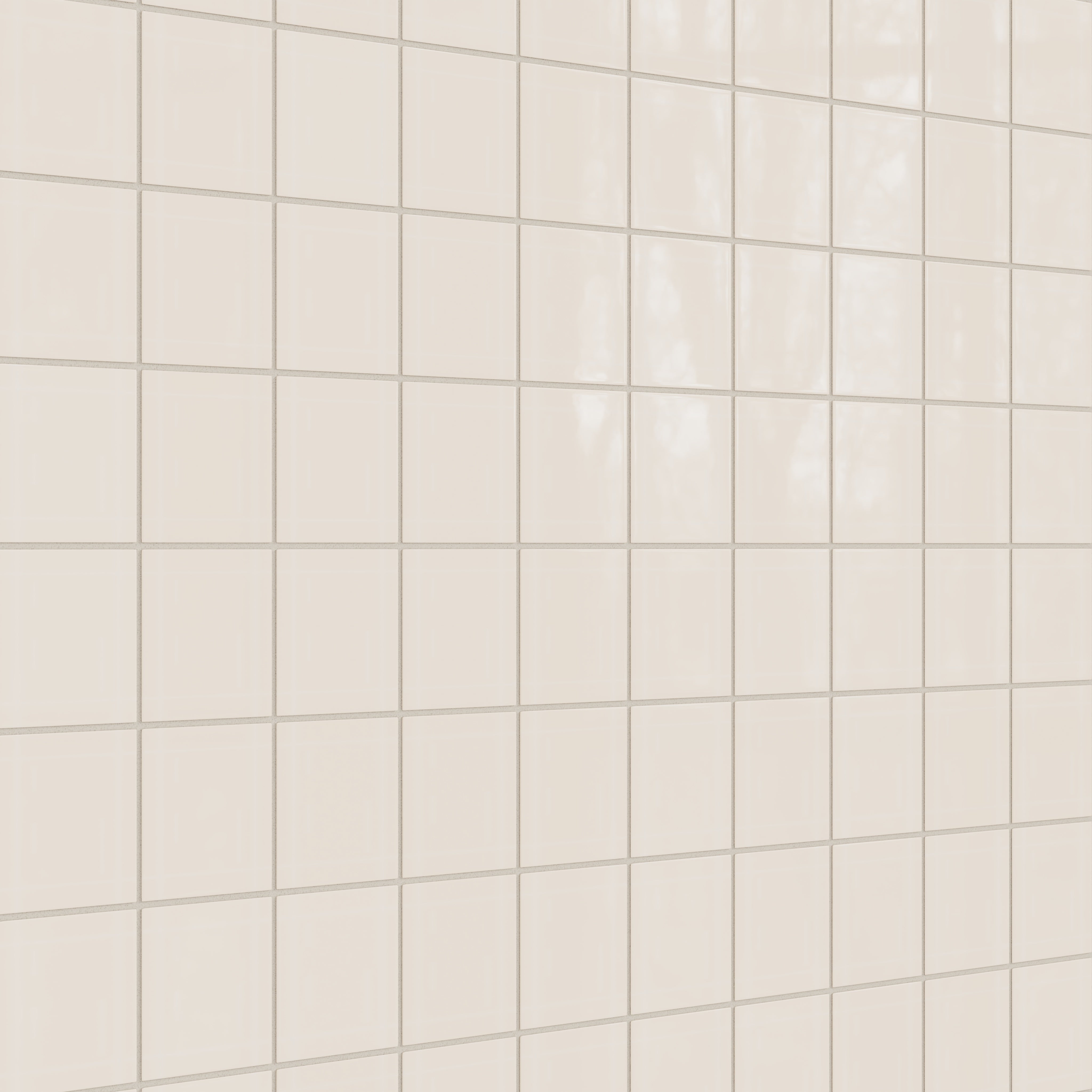 4x4 Natural Press Ceramic Tile in Pearl Gloss