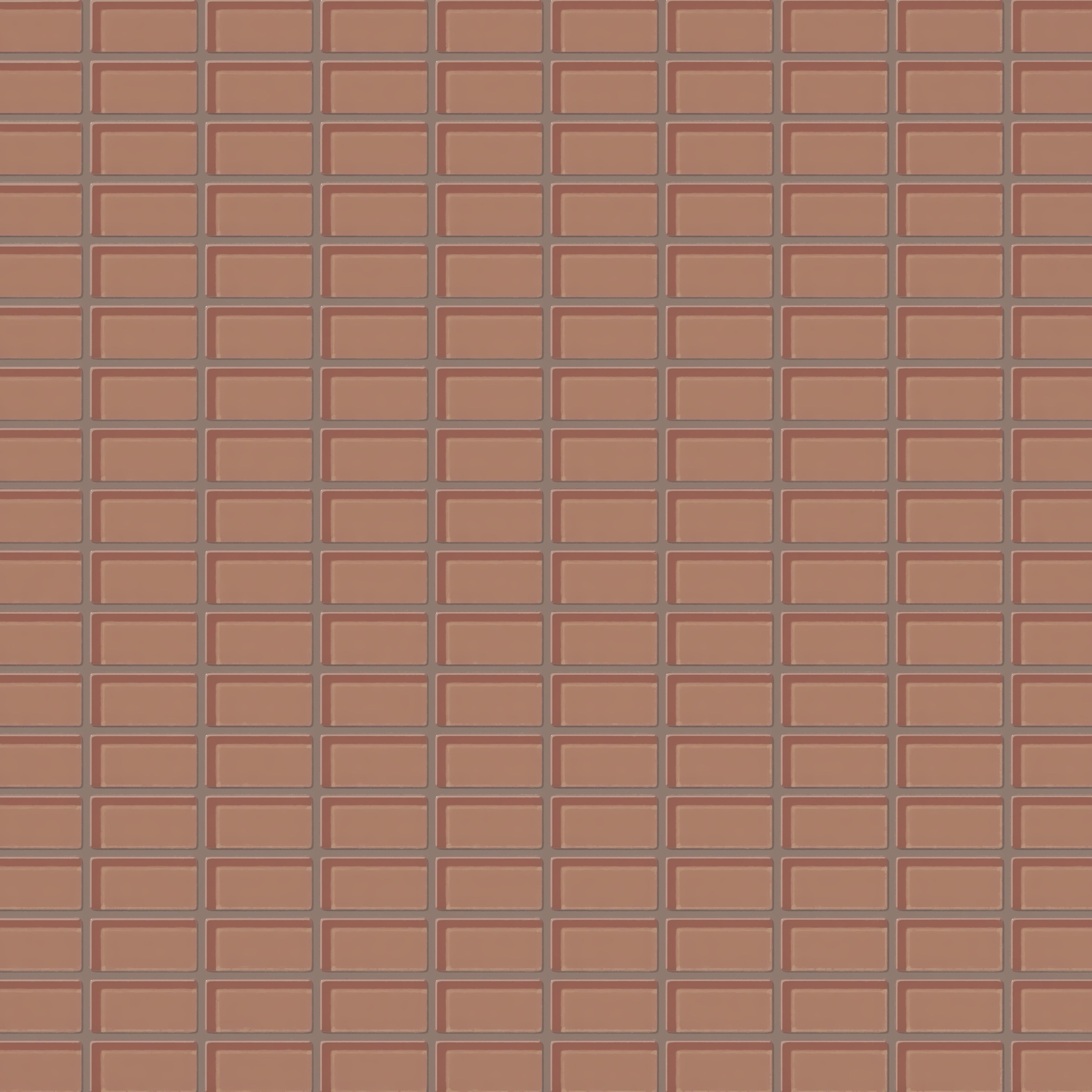 1x2 Straight Set Sheeted Glass Mosaic Tile in Sora Gloss
