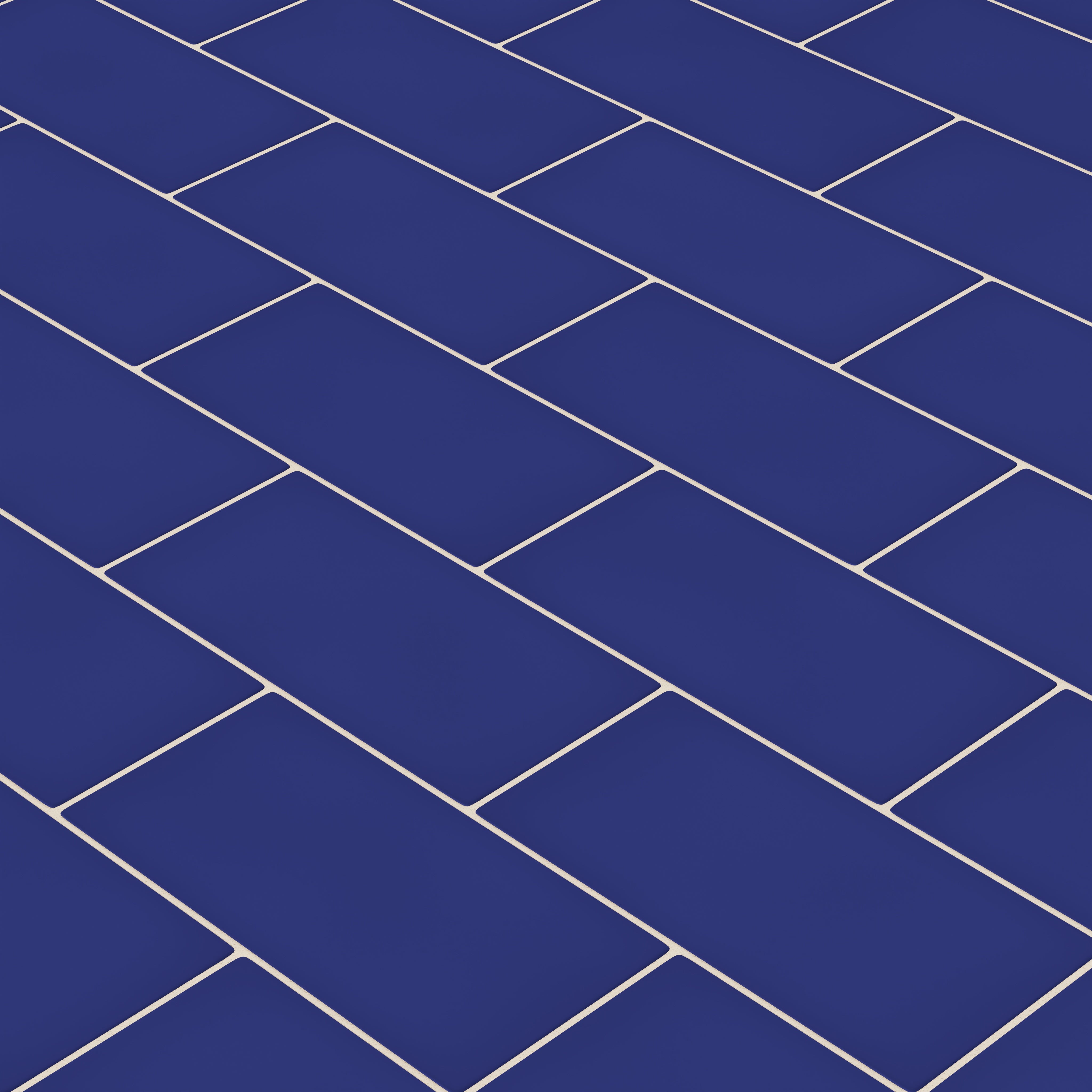 6x12 Original Ceramic Tile in Azul Matte