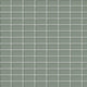 1x2 Straight Set Sheeted Glass Mosaic Tile in Hummingbird Gloss