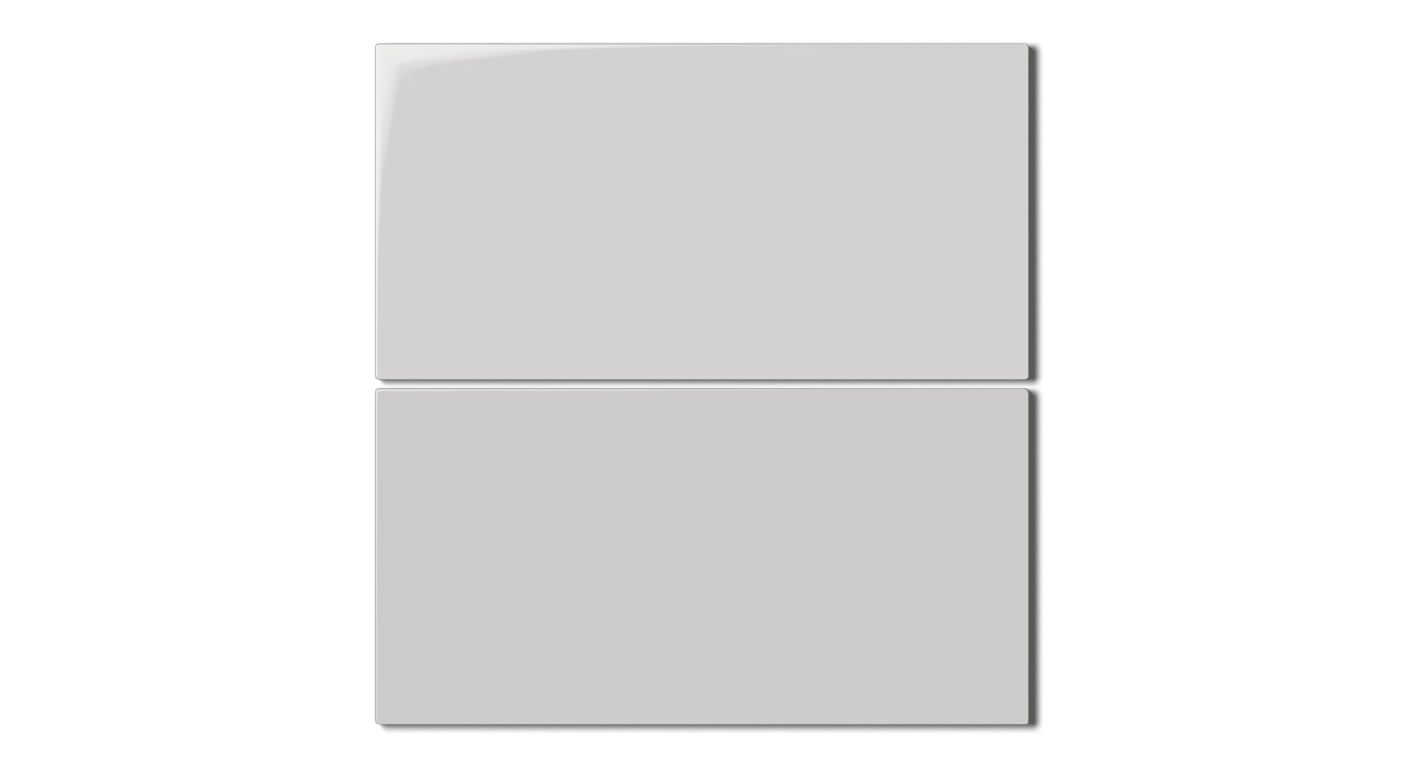 6x12 Natural Press Ceramic Tile in Cloud Cover Gloss