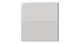 6x12 Natural Press Ceramic Tile in Cloud Cover Gloss