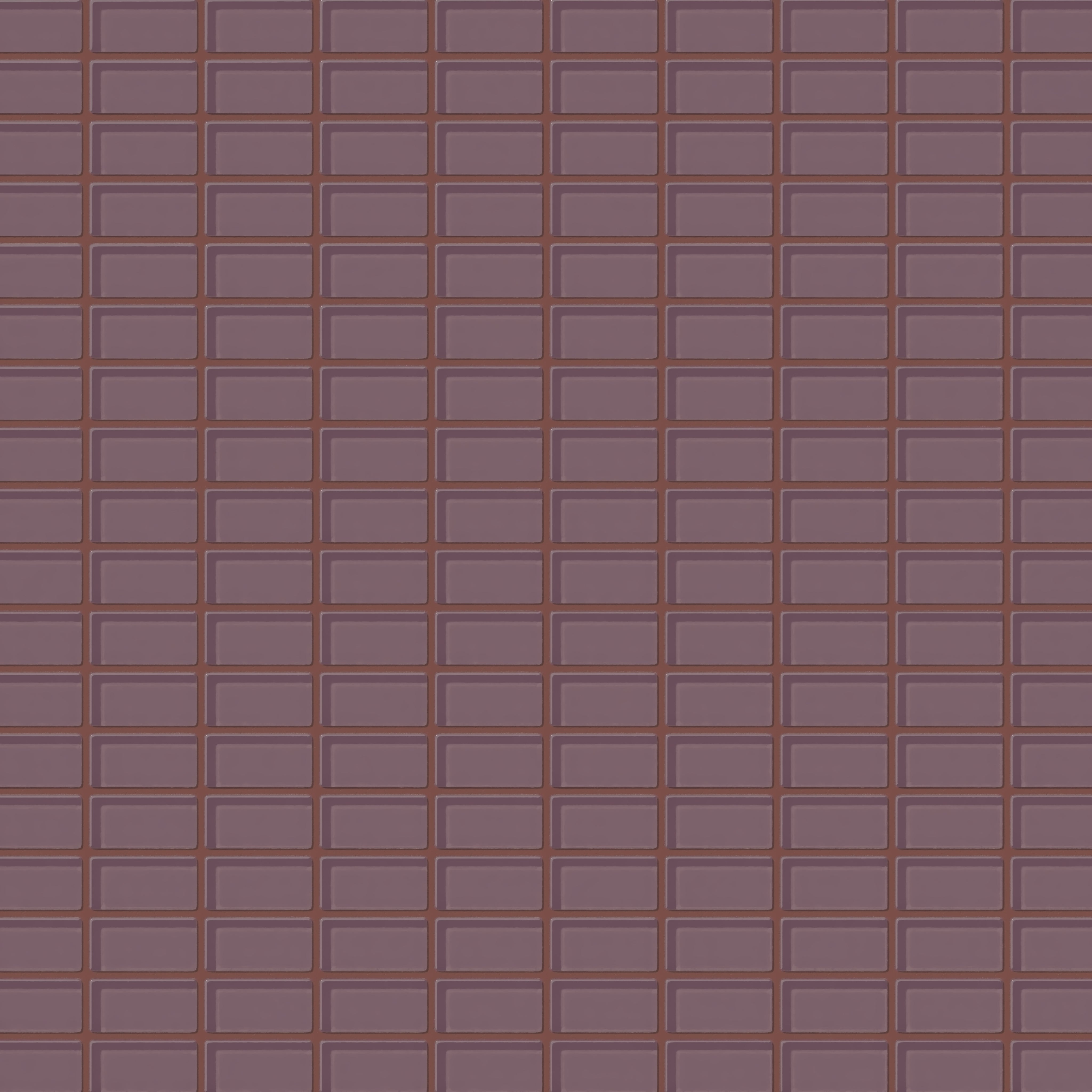 1x2 Straight Set Sheeted Glass Mosaic Tile in Crane Gloss