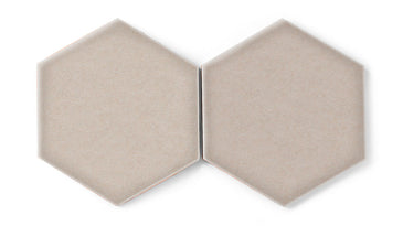 8" Hexagon Original Ceramic Tile in Cardamom Gloss