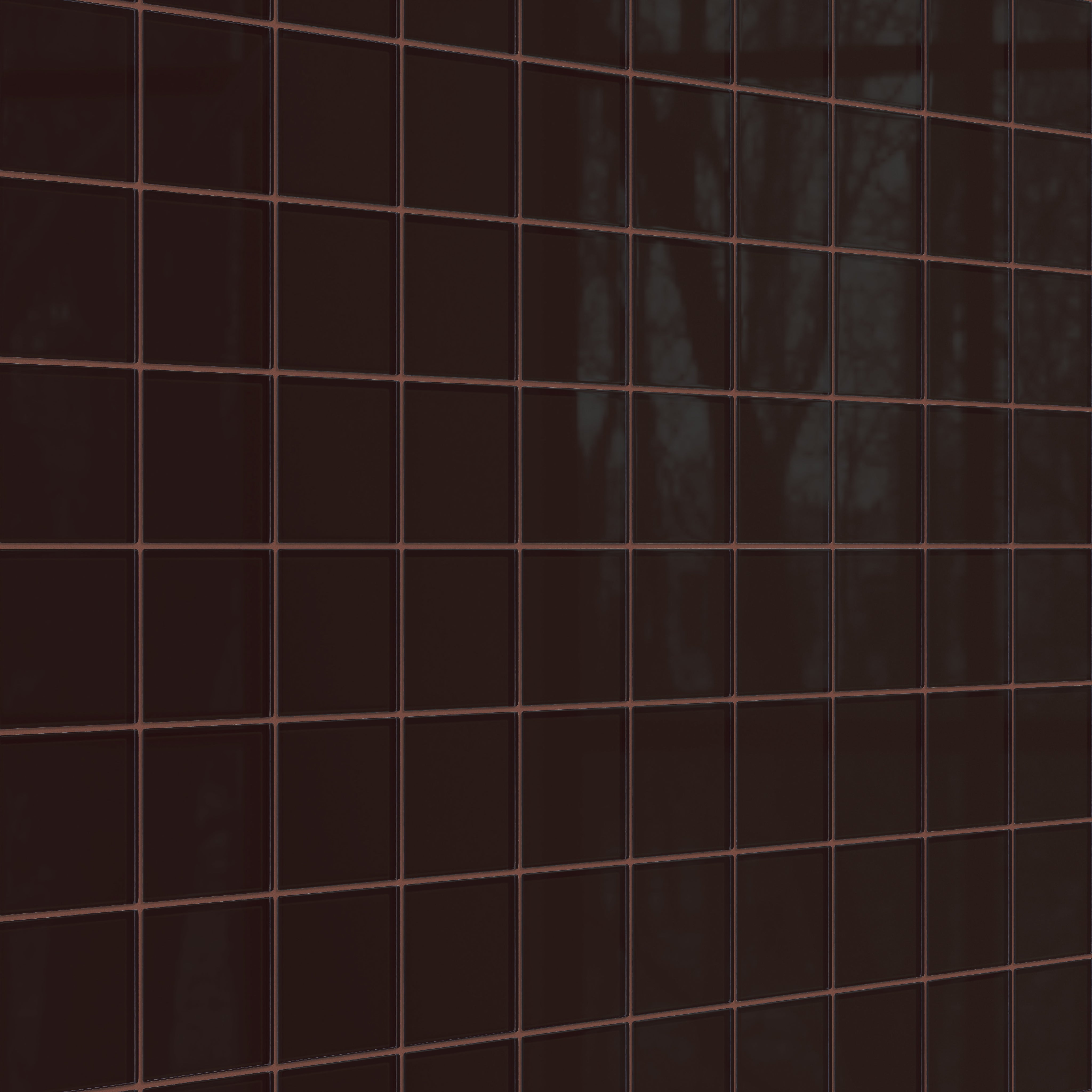 4x4 Glass Tile in Nighthawk Gloss