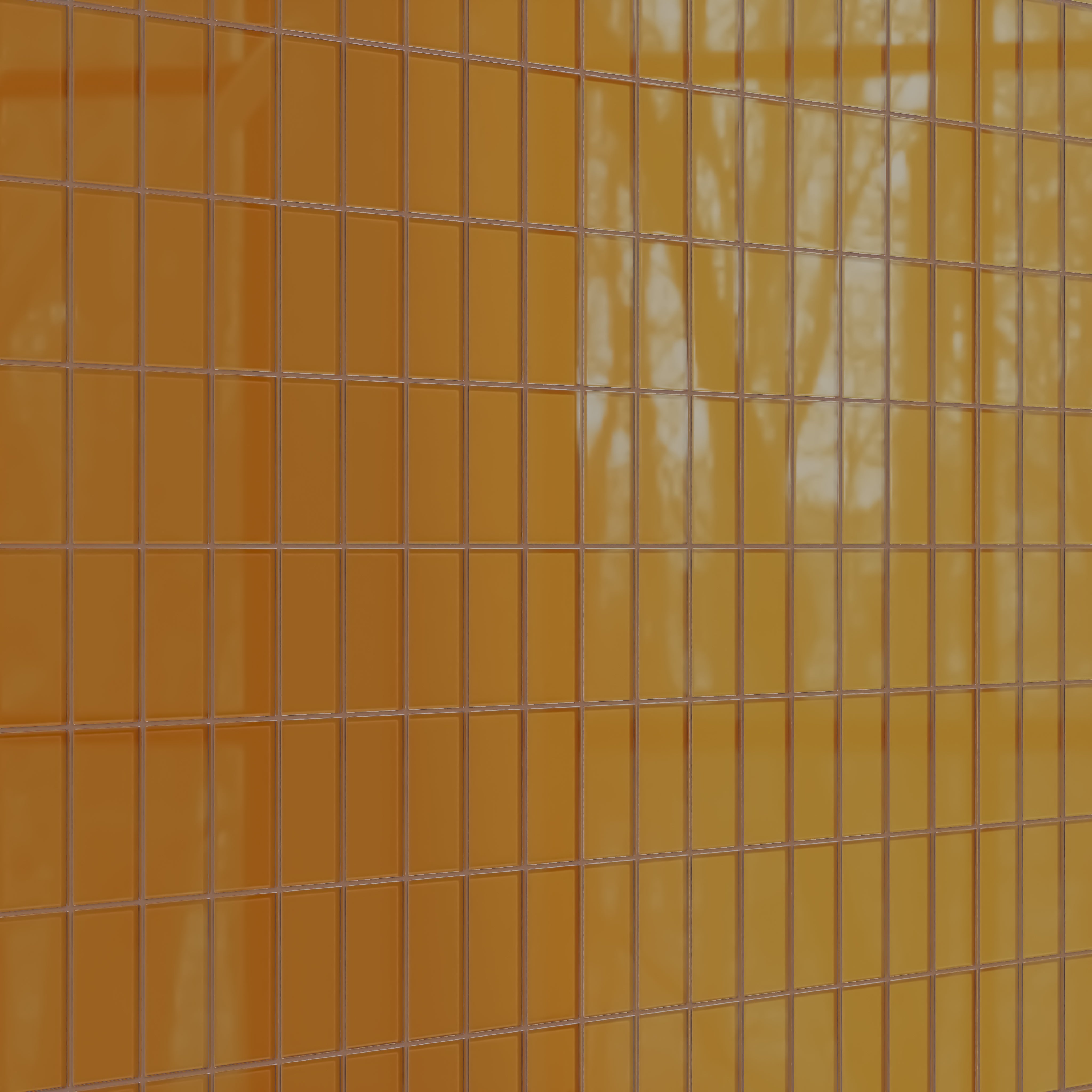 3x6 Glass Tile in Falcon Gloss