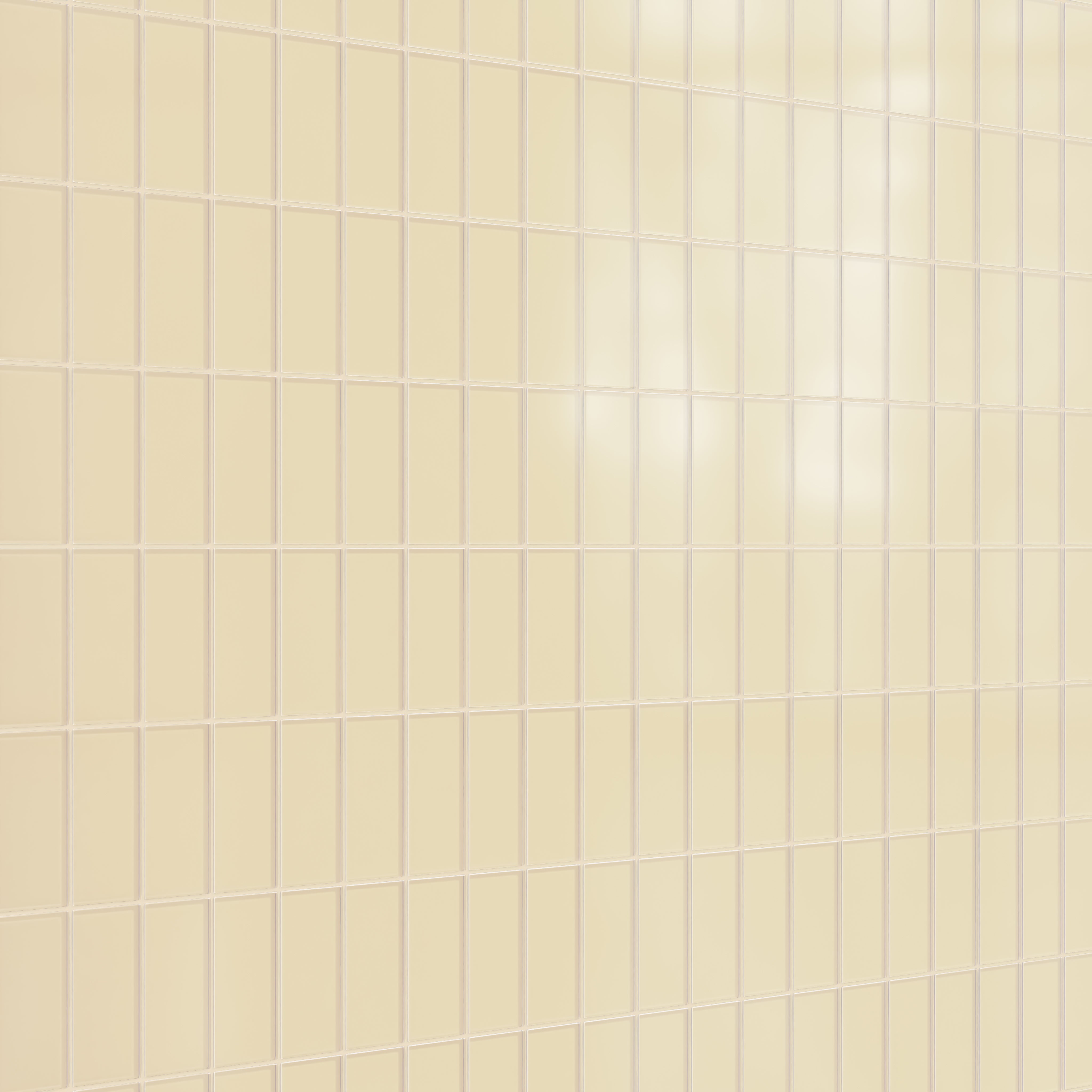 3x6 Glass Tile in Chickadee Matte