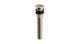Lavatory Faucet Grid Drain - Less Overflow in Satin Nickel