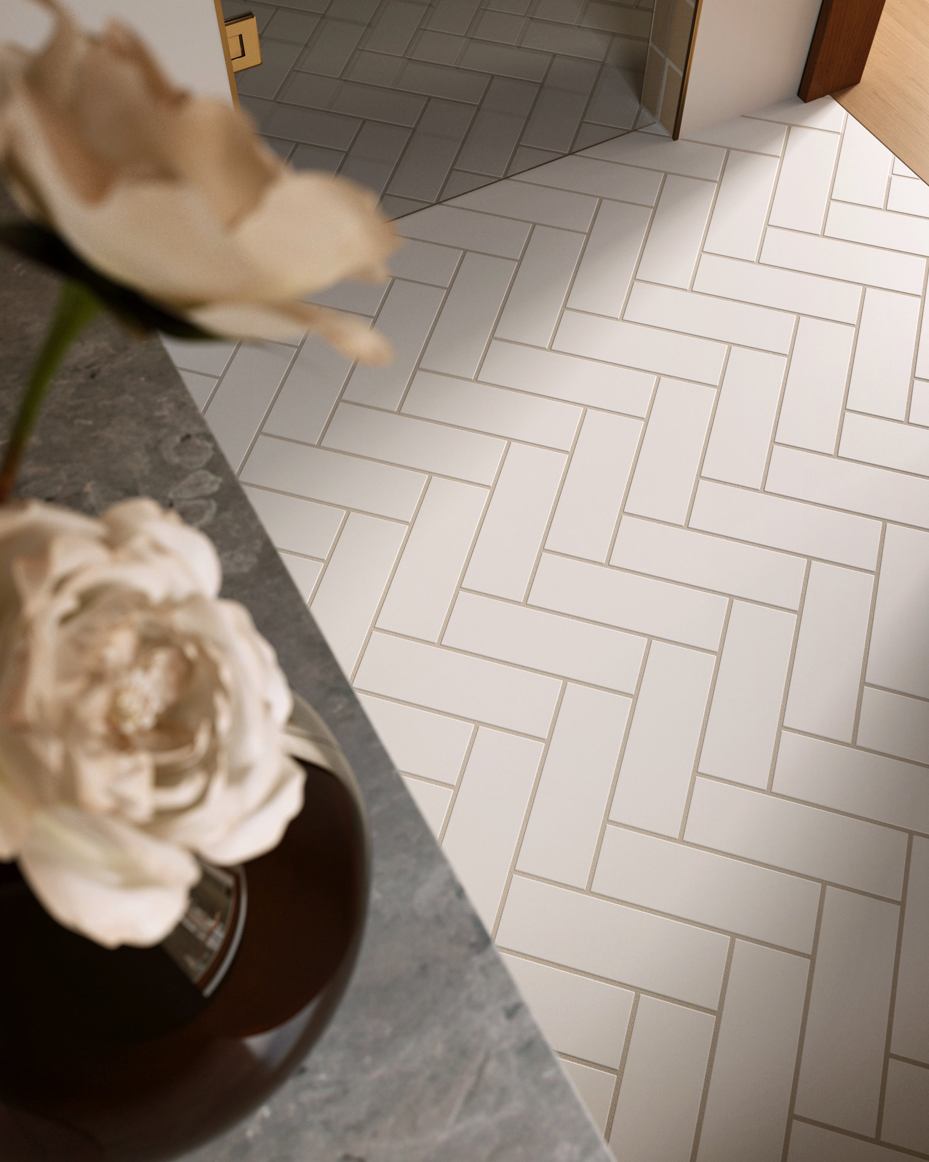 3x9 Original Ceramic Tile in Calcite Matte