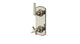 Emerson Two Handle Wall Mount Shower Trim with Classic Cross/Classic Lever Handles in French Nickel
