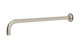Emerson 90-Degree 16" Shower Arm with Flange in Satin Nickel