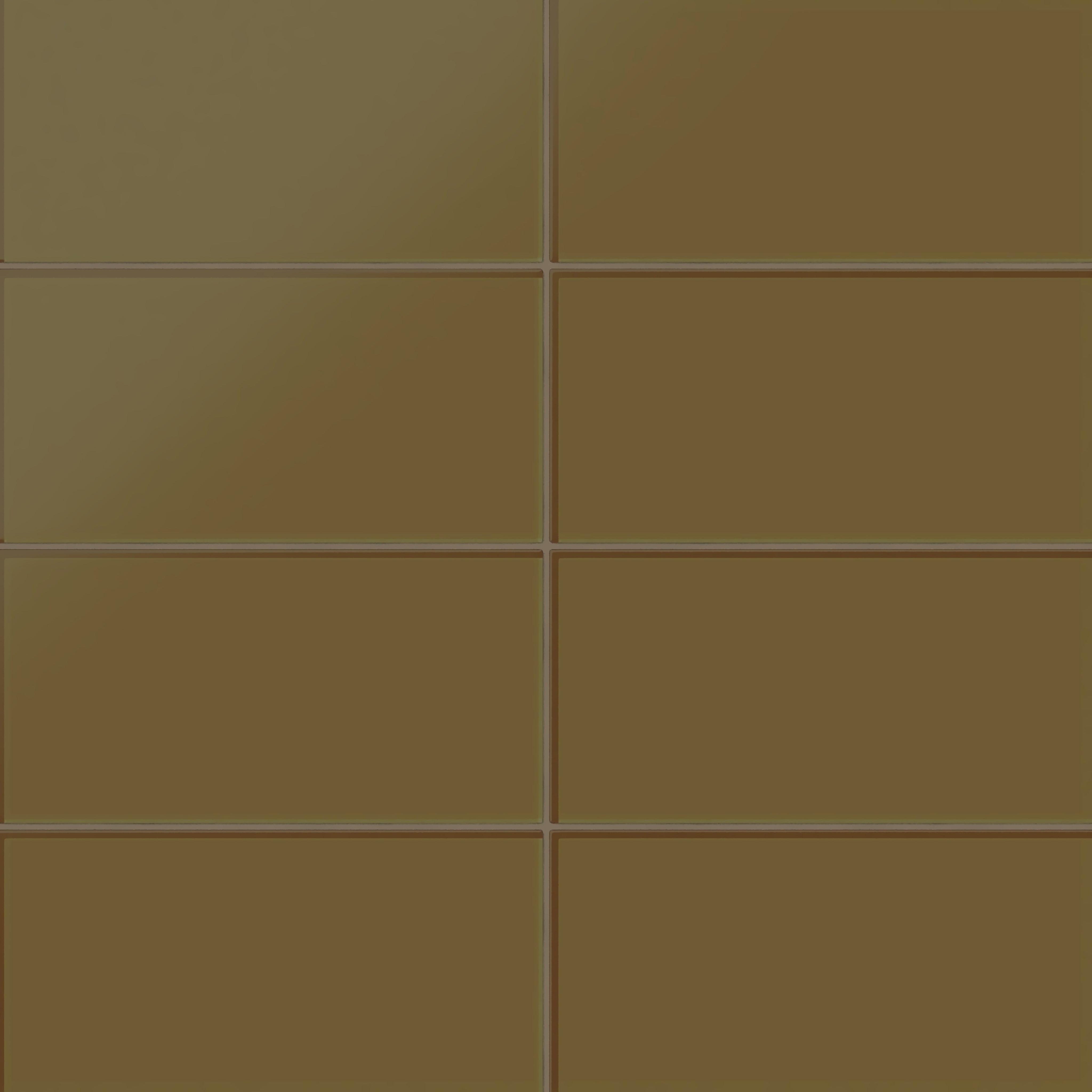 6x12 Glass Tile in Merlin Matte