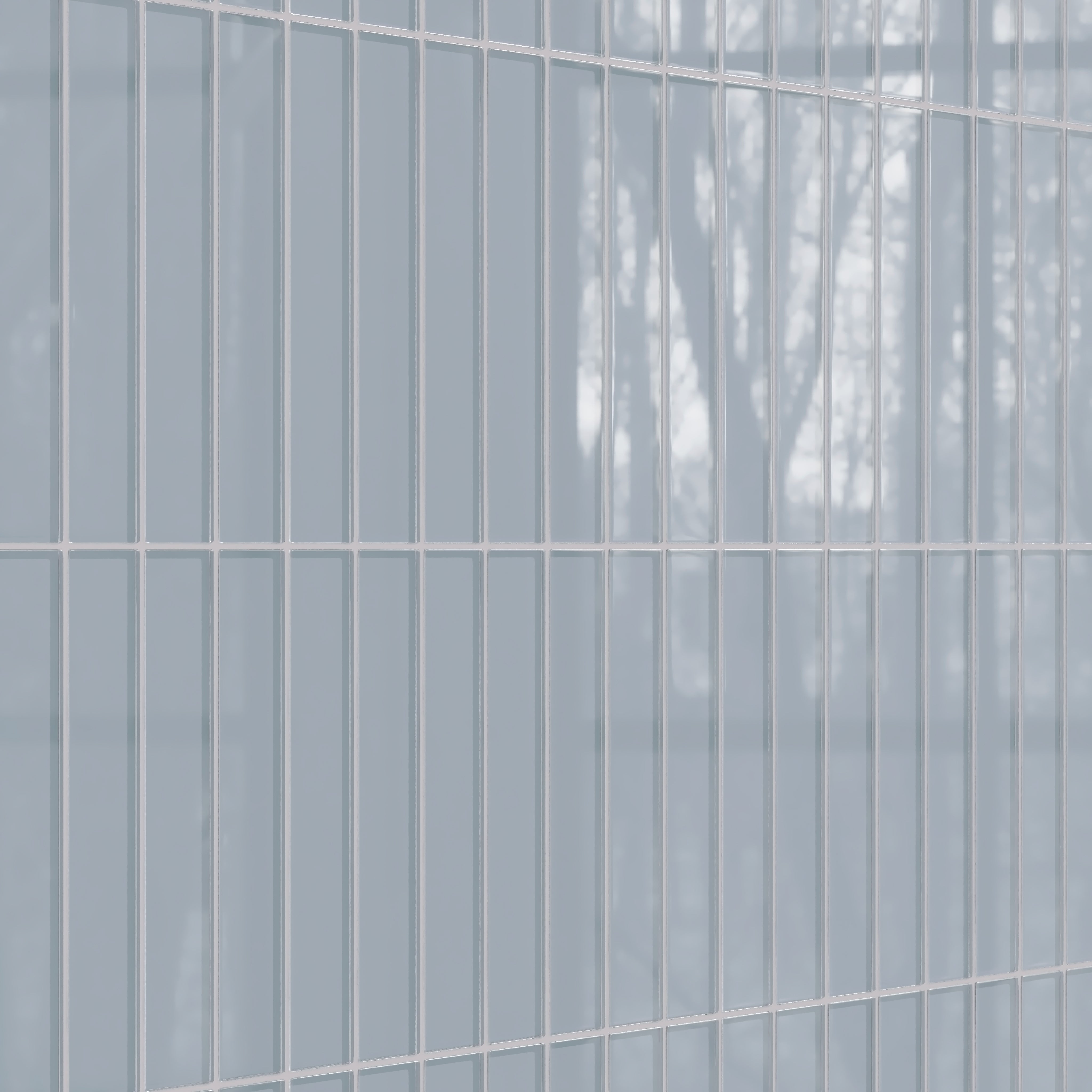 2x12 Glass Tile in Pinyon Jay Gloss