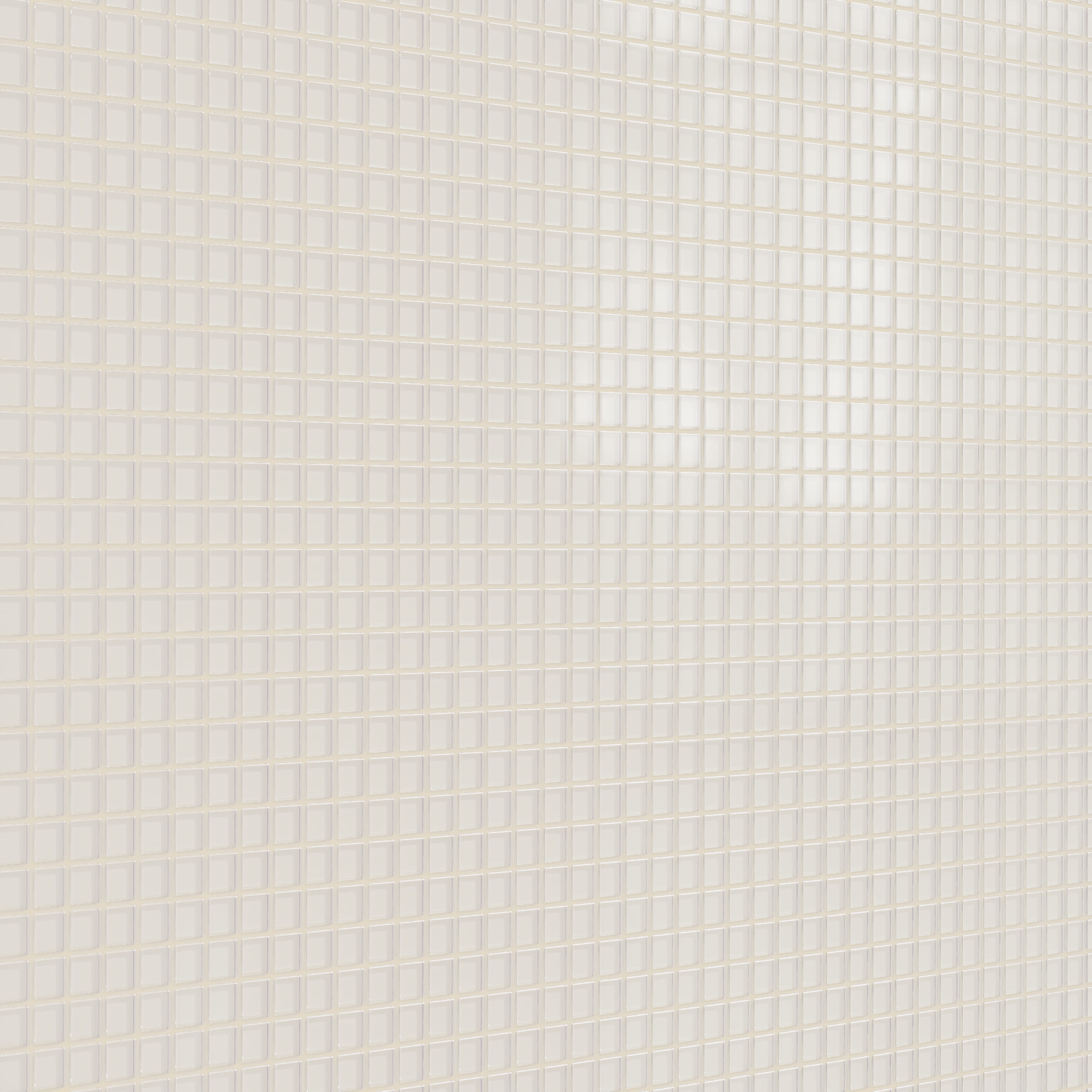 Factory Sale 1x1 Straight Set Sheeted Glass Mosaic Tile in Dove Matte