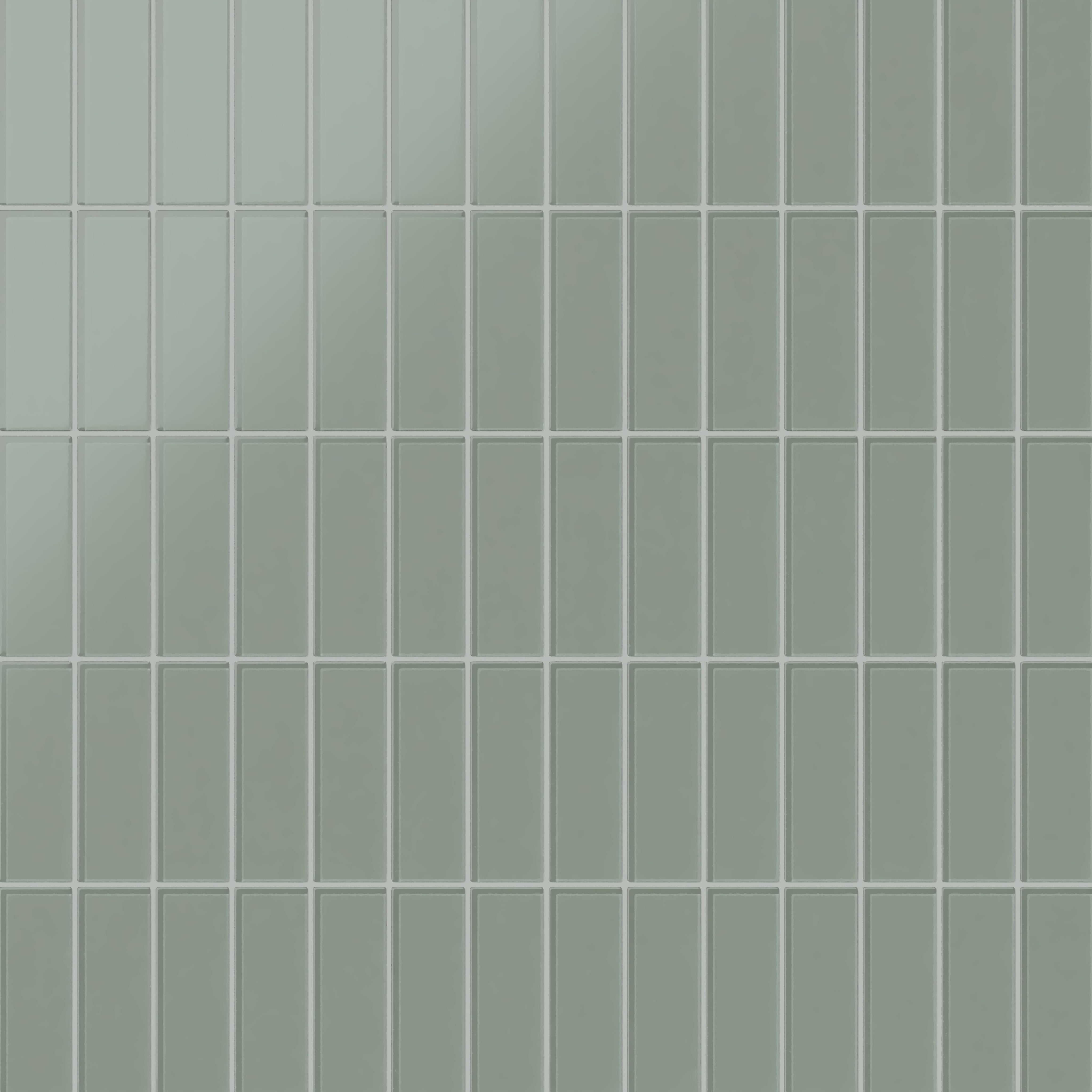 2x6 Glass Tile in Hummingbird Matte