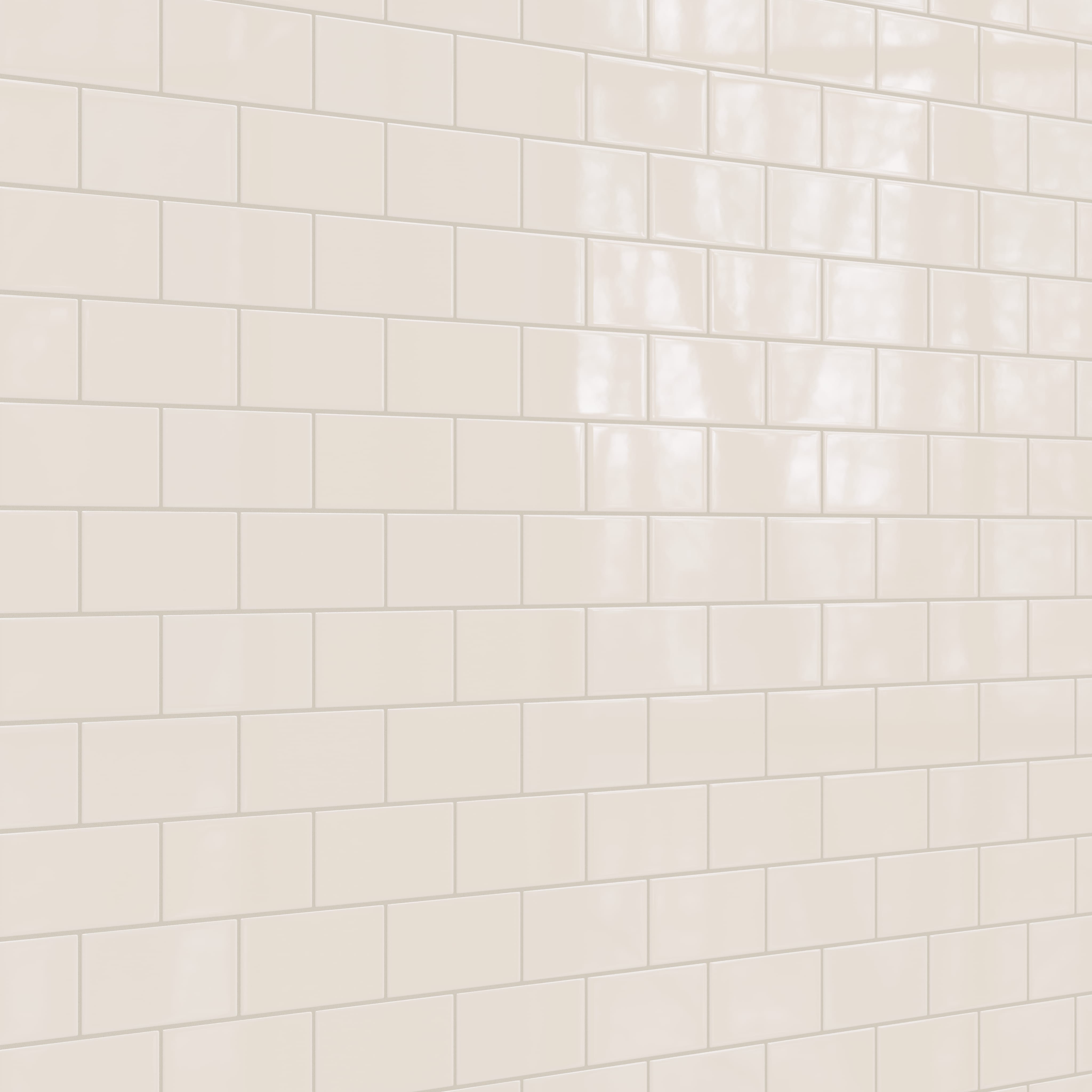 Quick Ship 3x6 Natural Press Ceramic Tile in Pearl Gloss