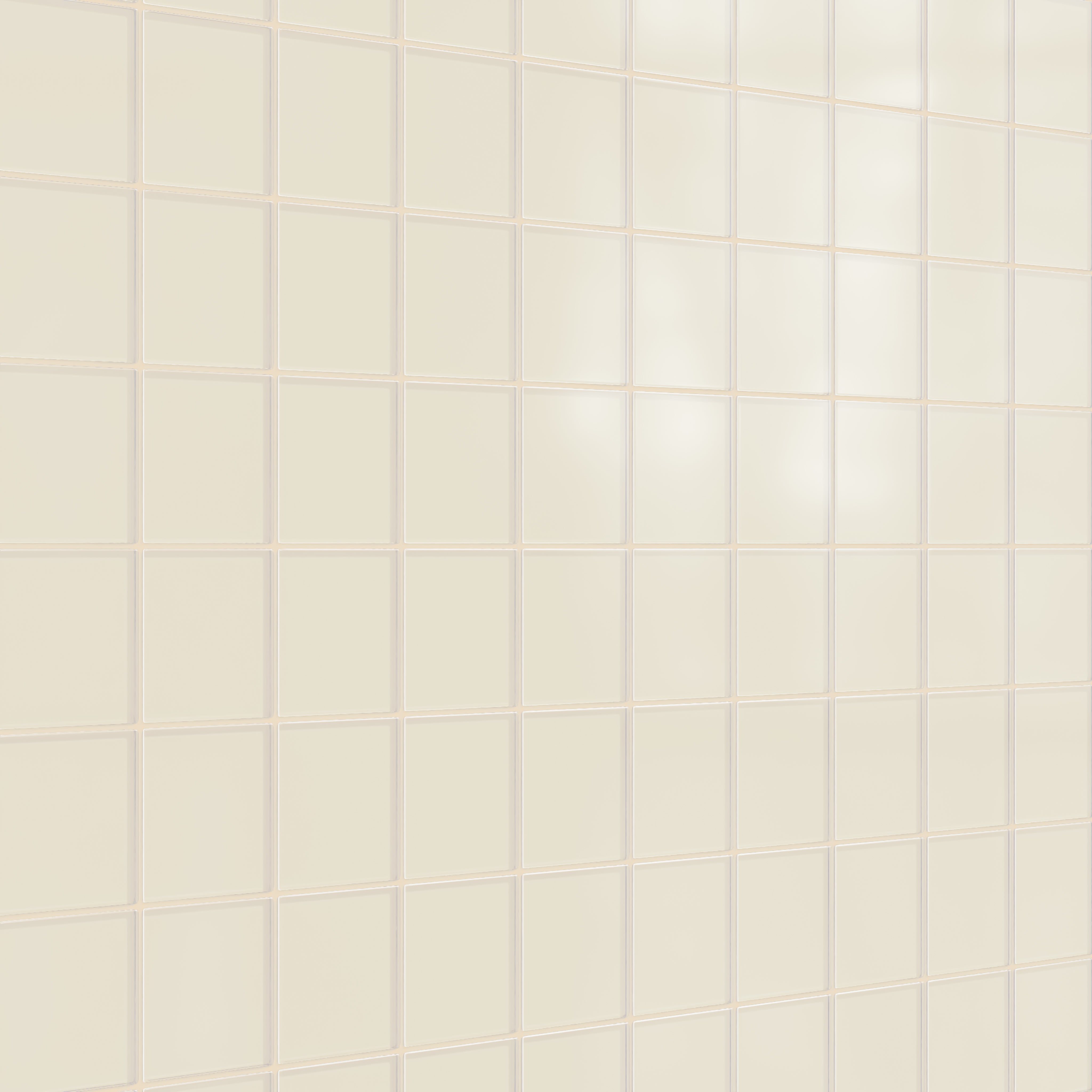4x4 Glass Tile in Sparrow Matte